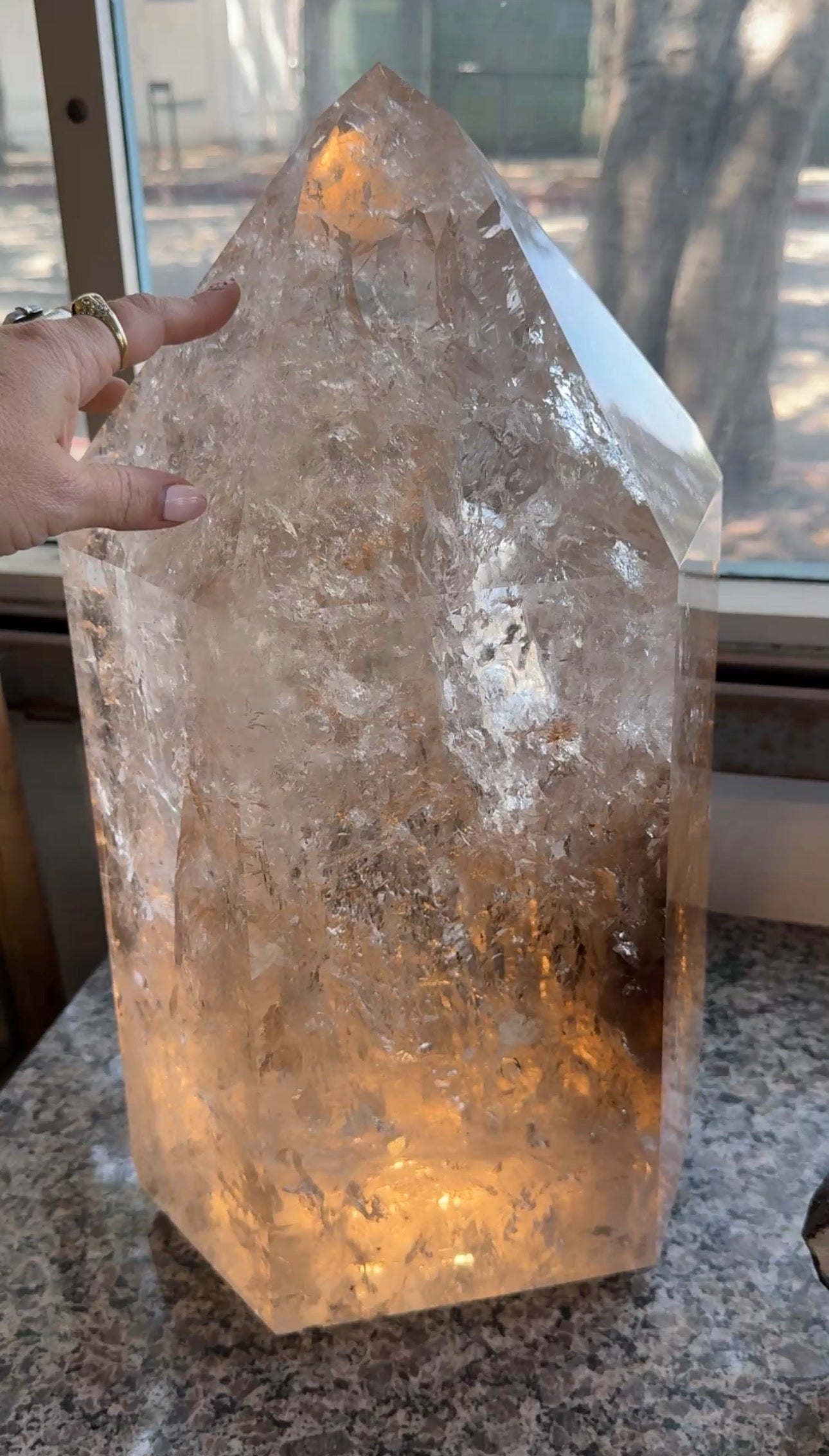Large Smoky Quartz Home Decor