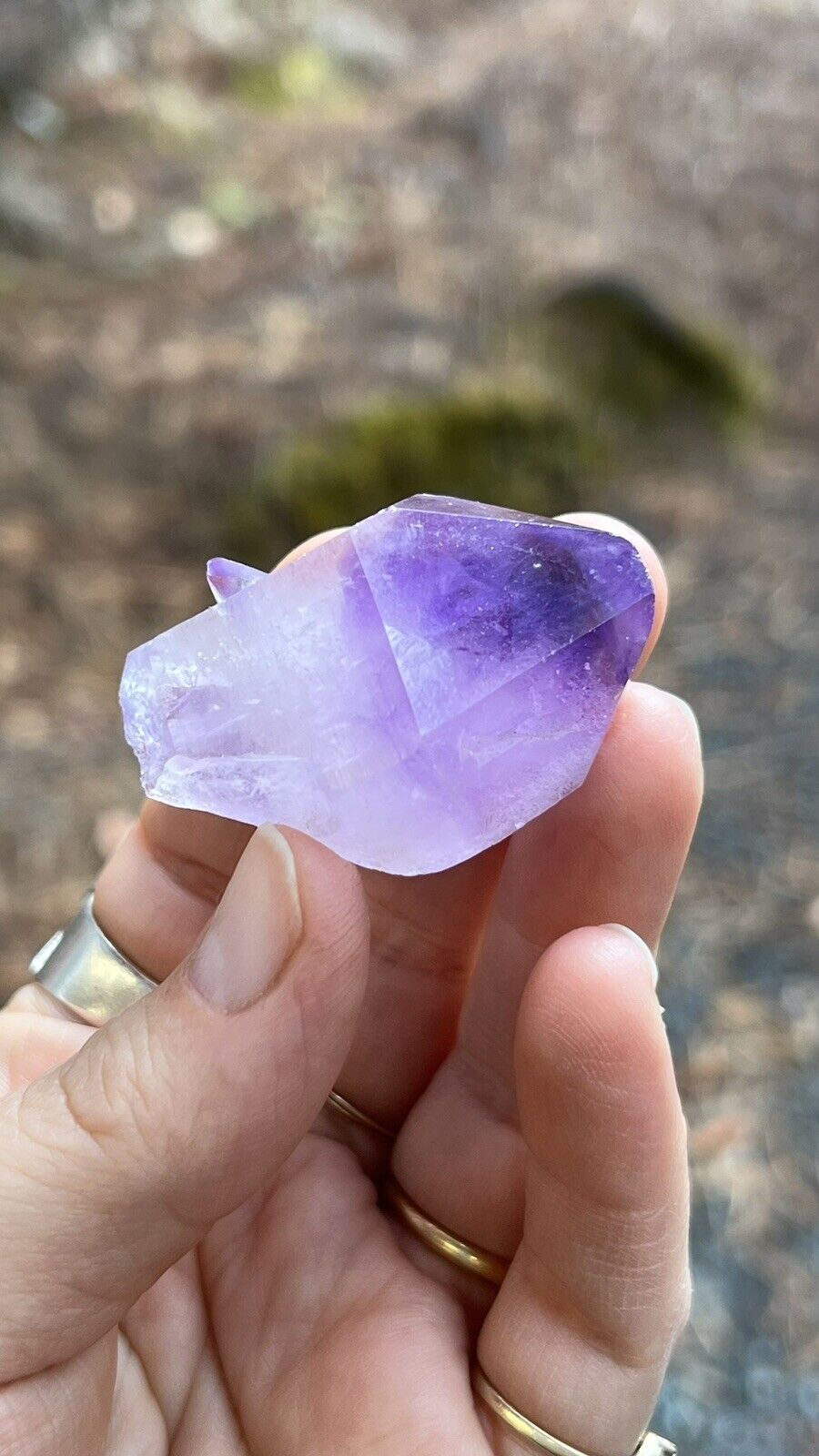 Amethyst Crystal, Double Terminated, Morocco 31g