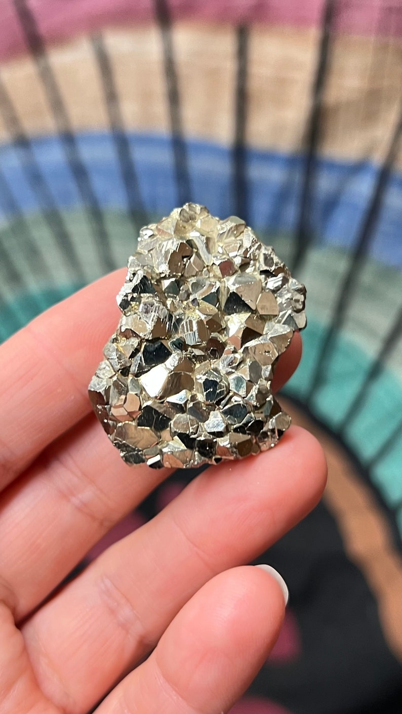 Brilliant Pyrite Crystal, Huanzala Mine Peru