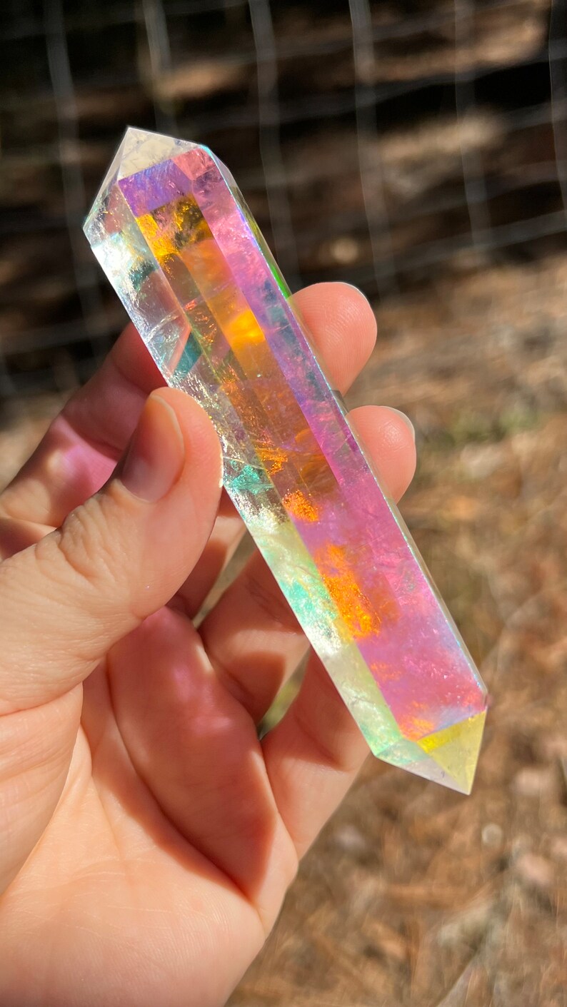 Angel Aura Quartz DT Wand