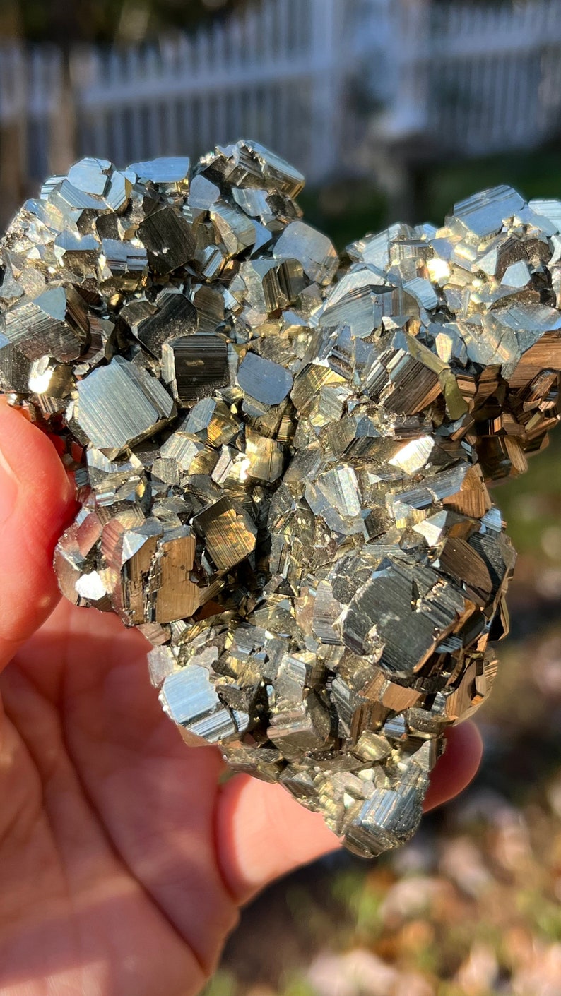 Pyrite Crystal, Huanzala Mine Peru
