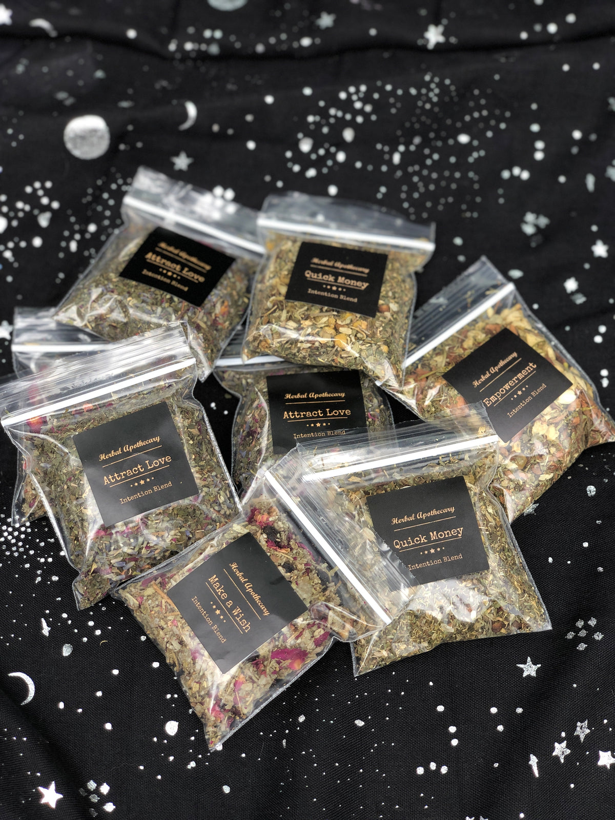 Herbal Sachets for Ritual & Intention | Manifestation Spiritual Apothecary
