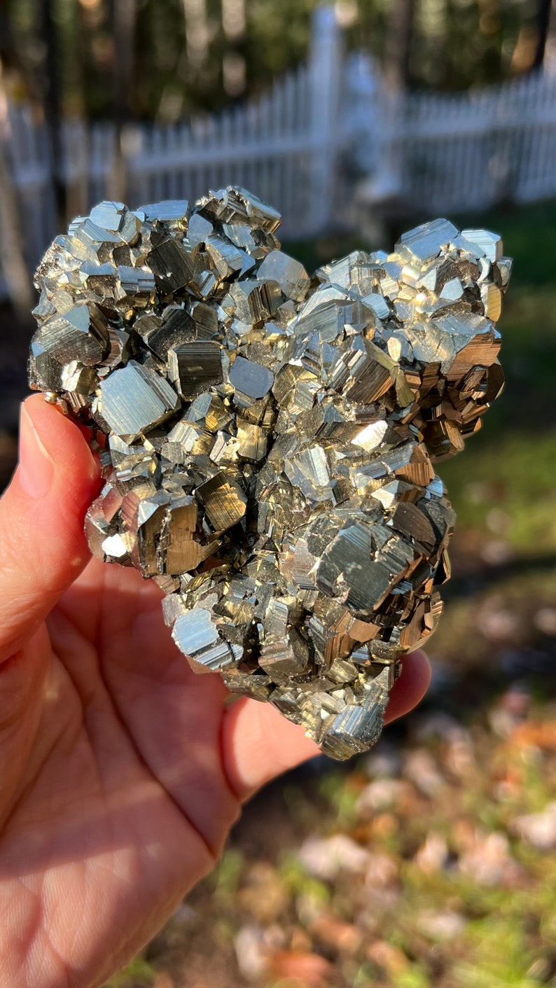 Pyrite Crystal, Huanzala Mine Peru