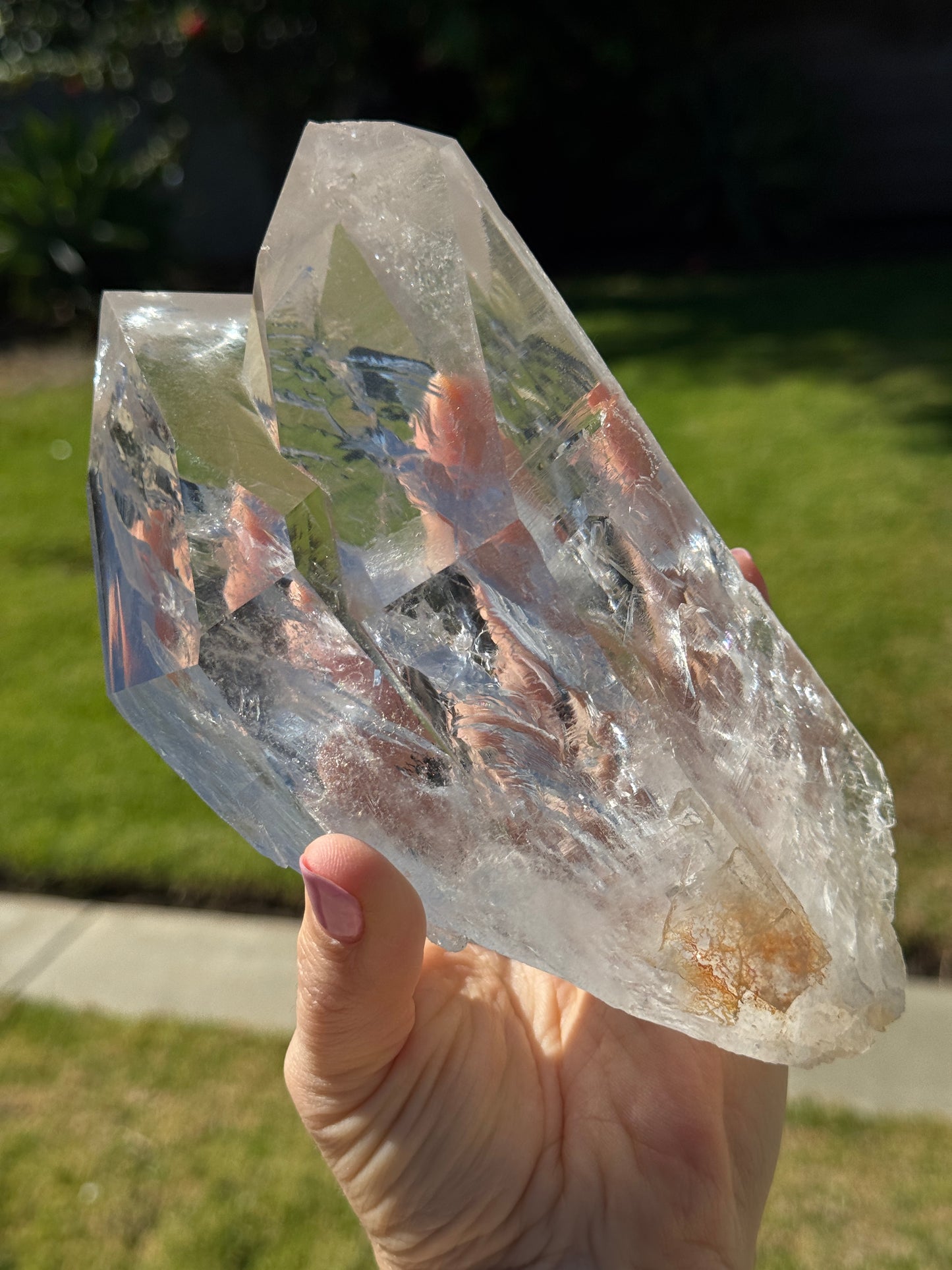 Large Tantric Twin Lemurian Quartz