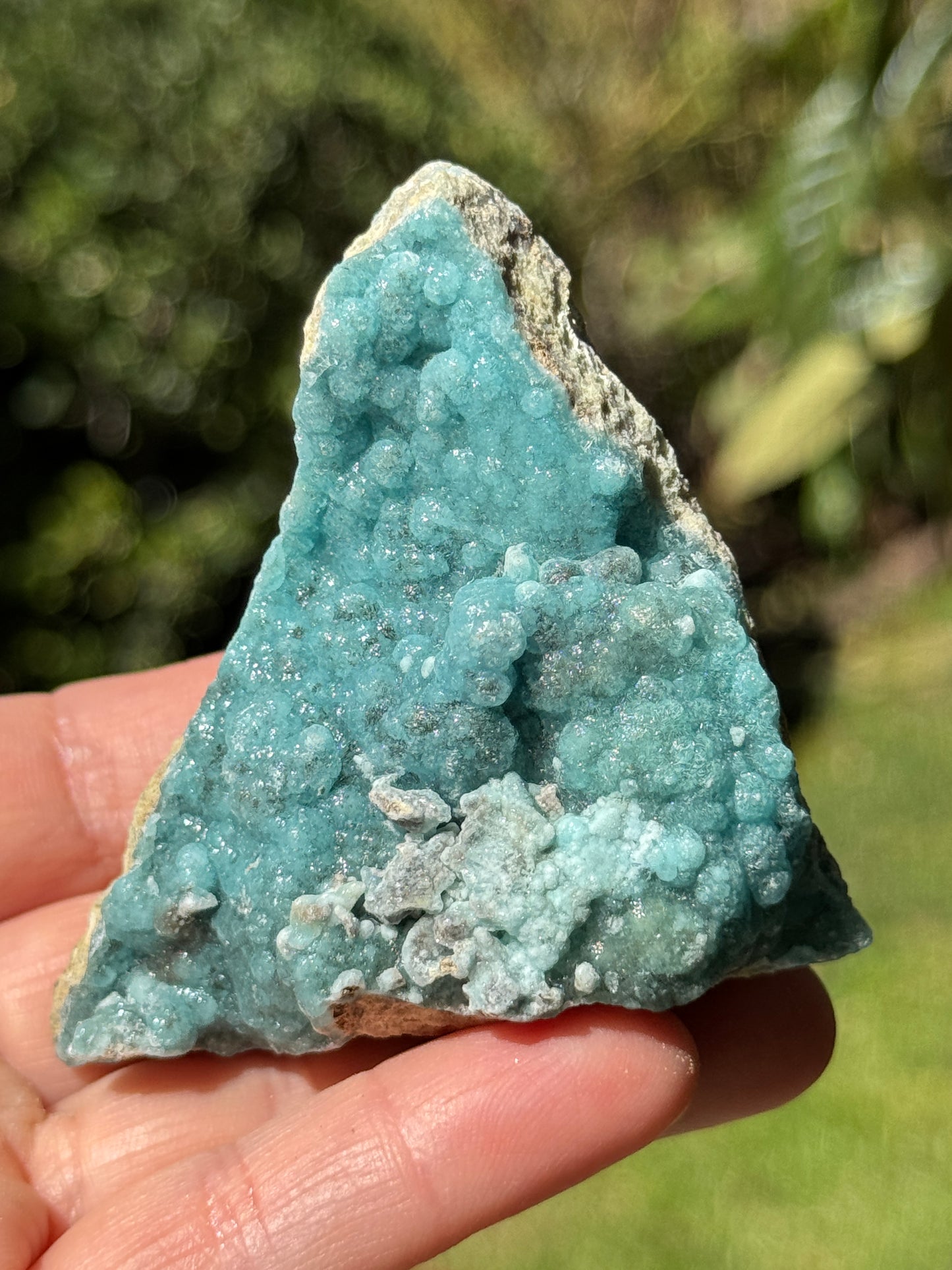 Blue Hemimorphite Mineral Specimen