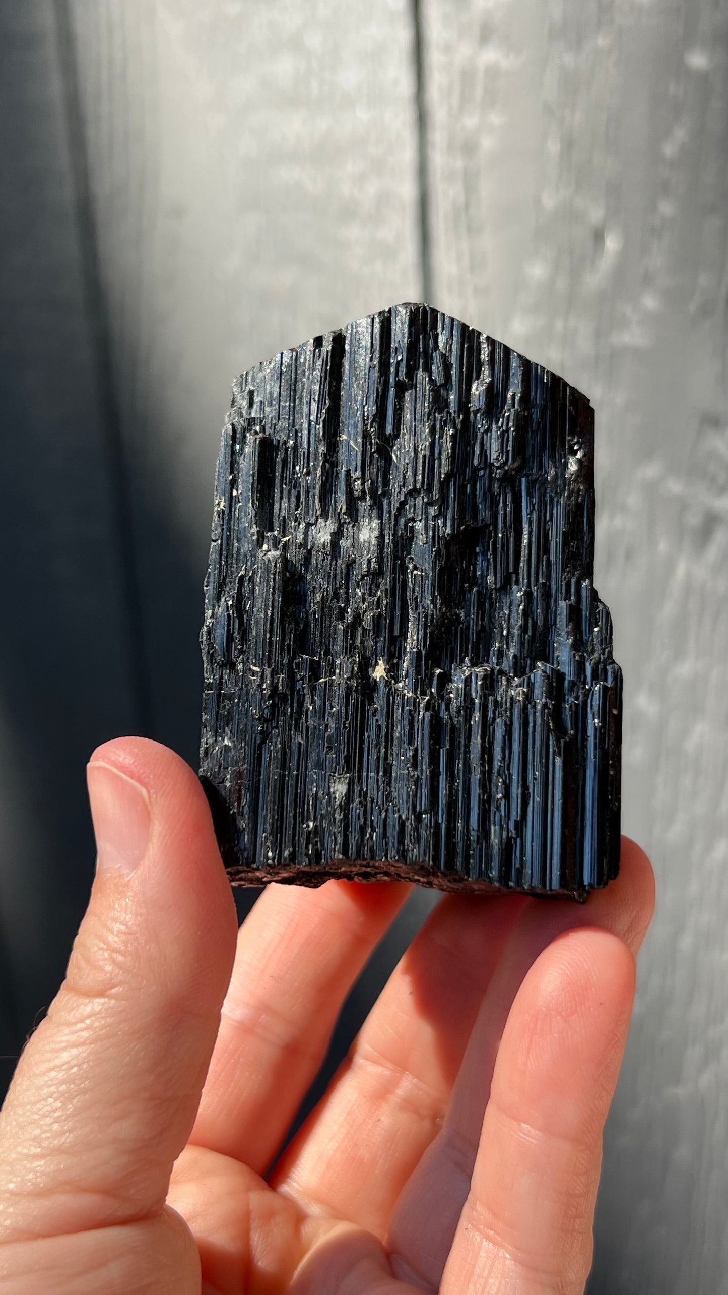 Black Tourmaline Crystal, Schorl, Namibia