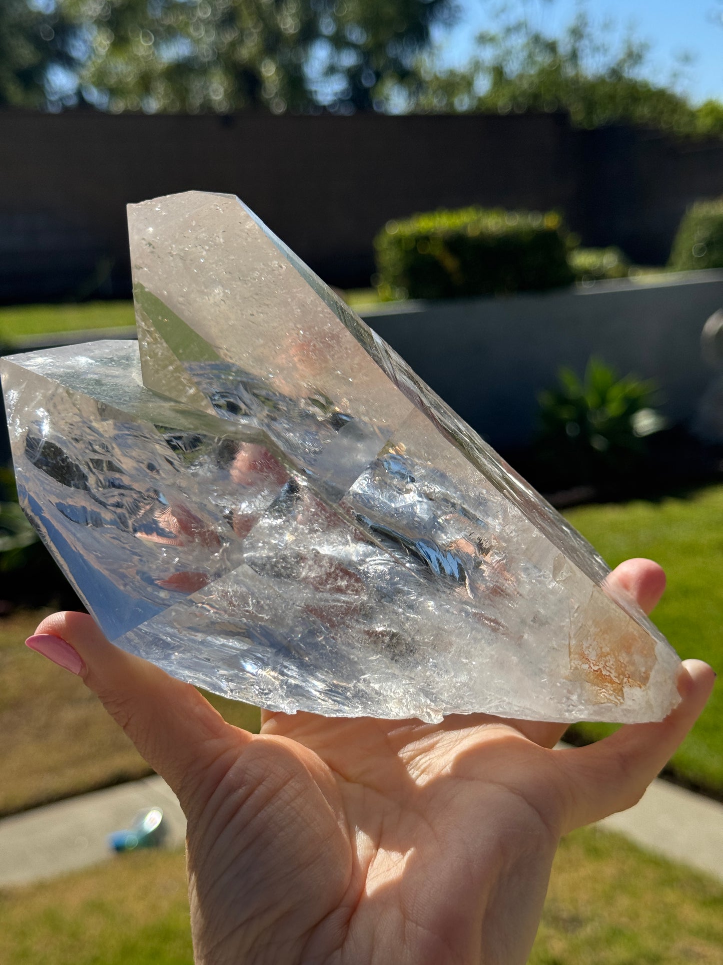 Large Tantric Twin Lemurian Quartz