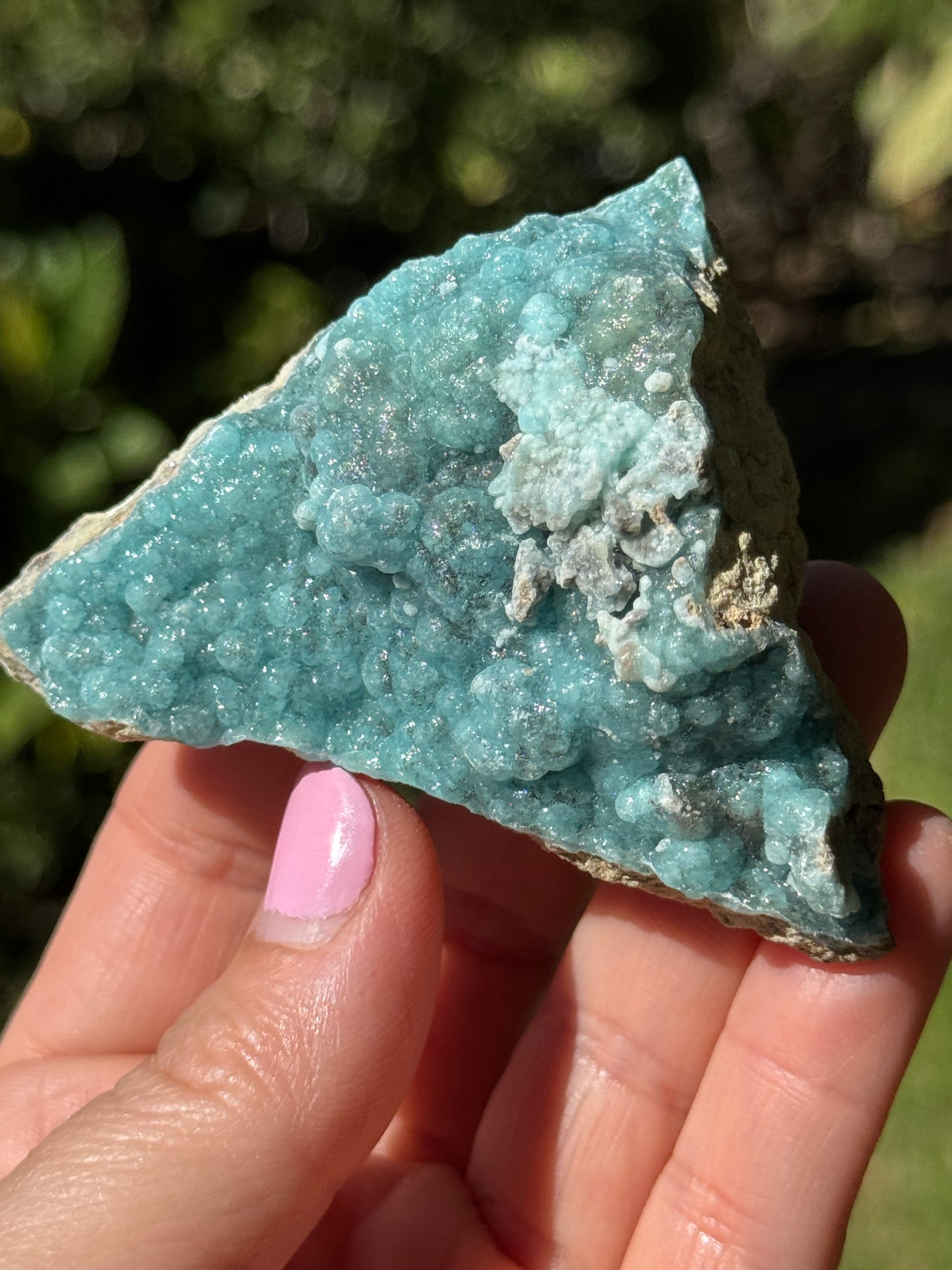 Blue Hemimorphite Mineral Specimen