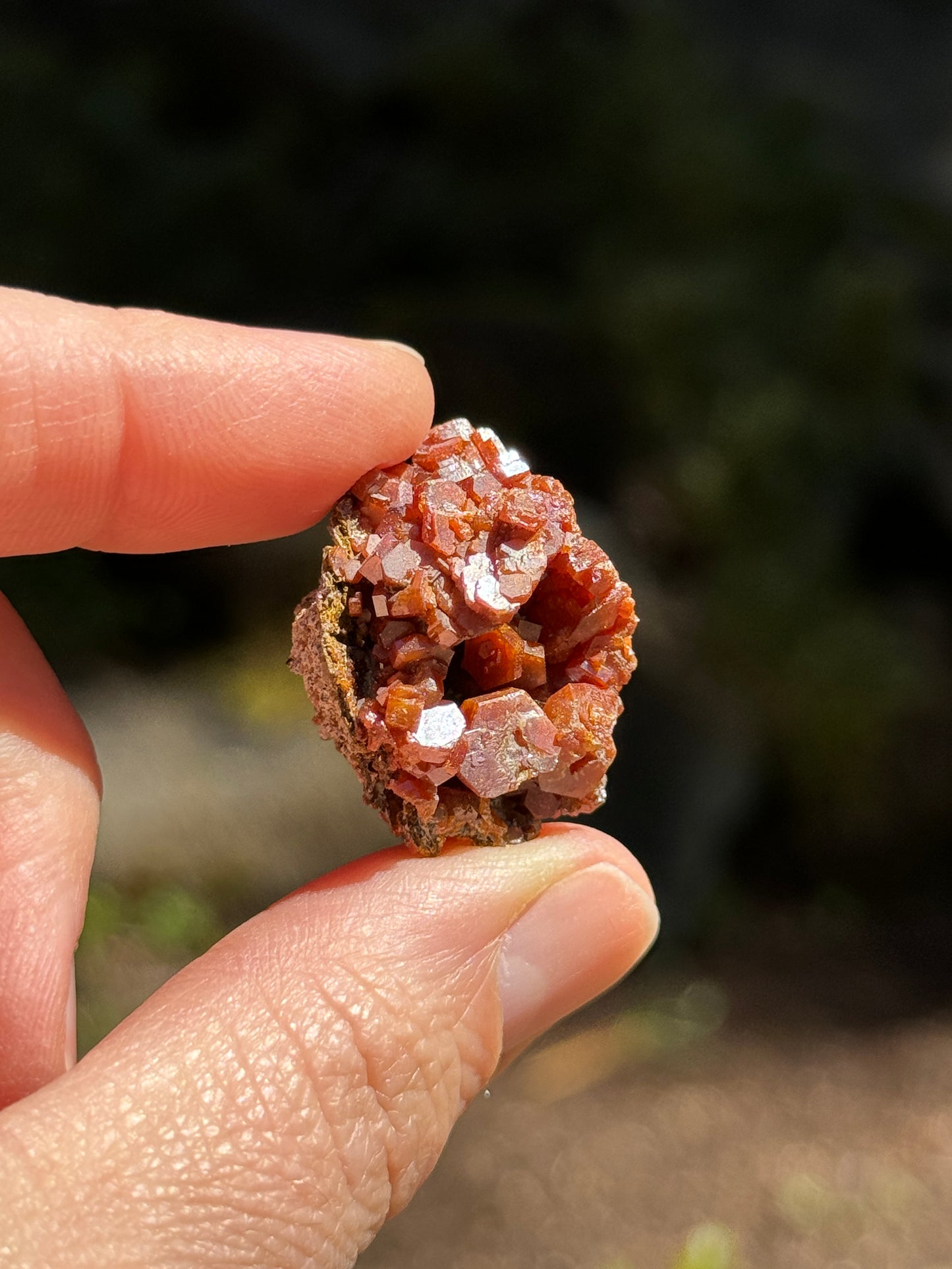 Vanadinite Crystal, 17g Morocco