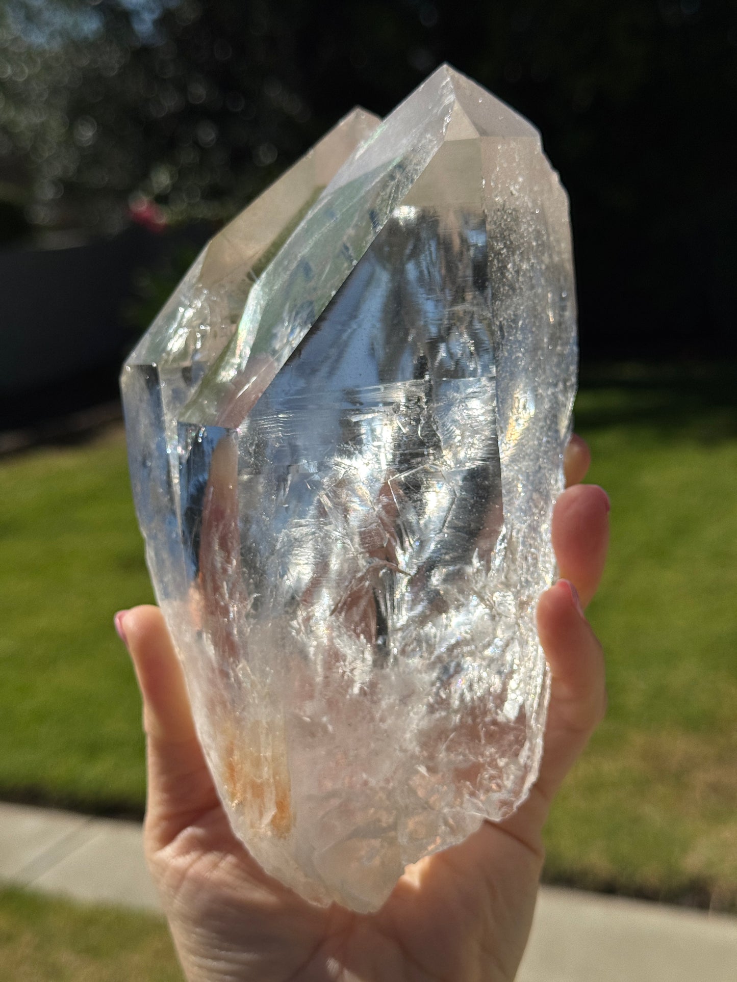 Large Tantric Twin Lemurian Quartz
