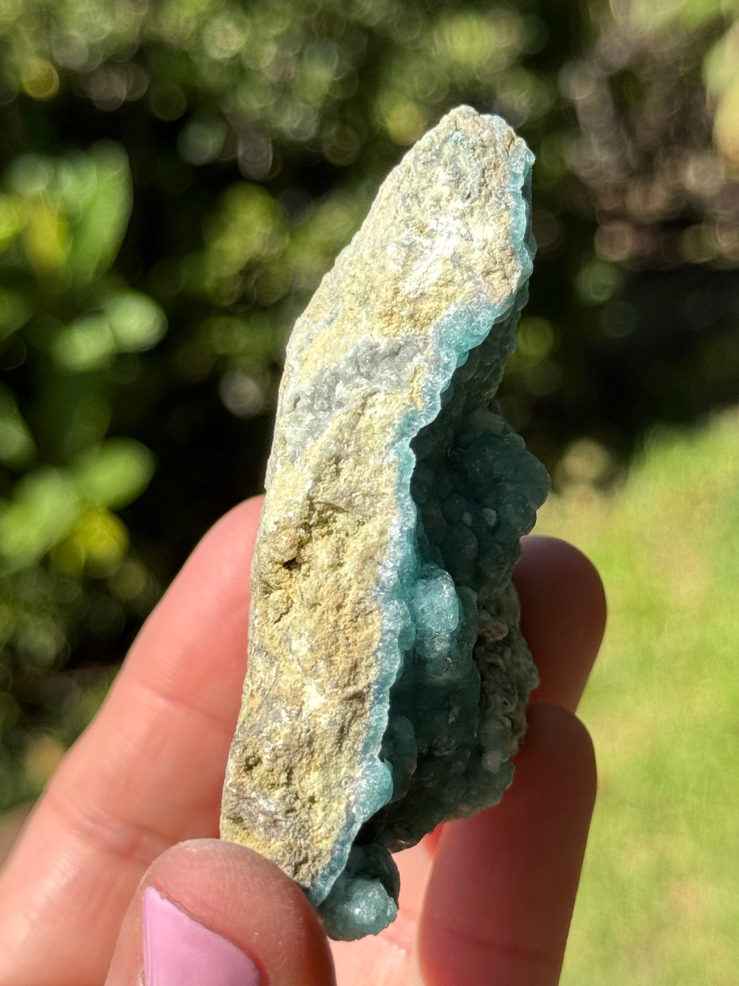 Blue Hemimorphite Mineral Specimen
