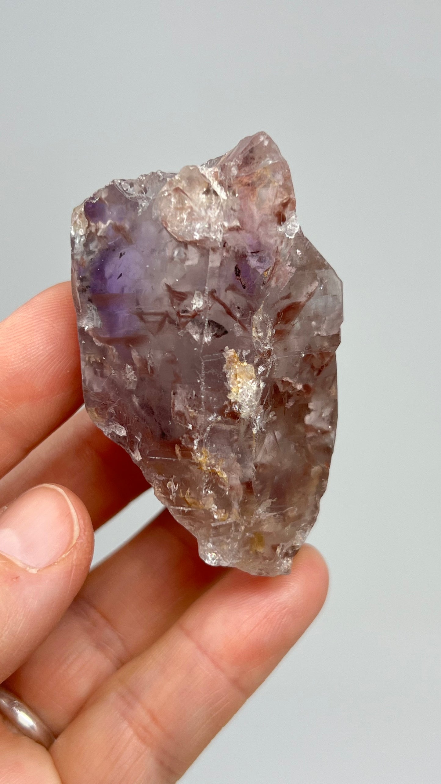 Elestial Amethyst Crystal