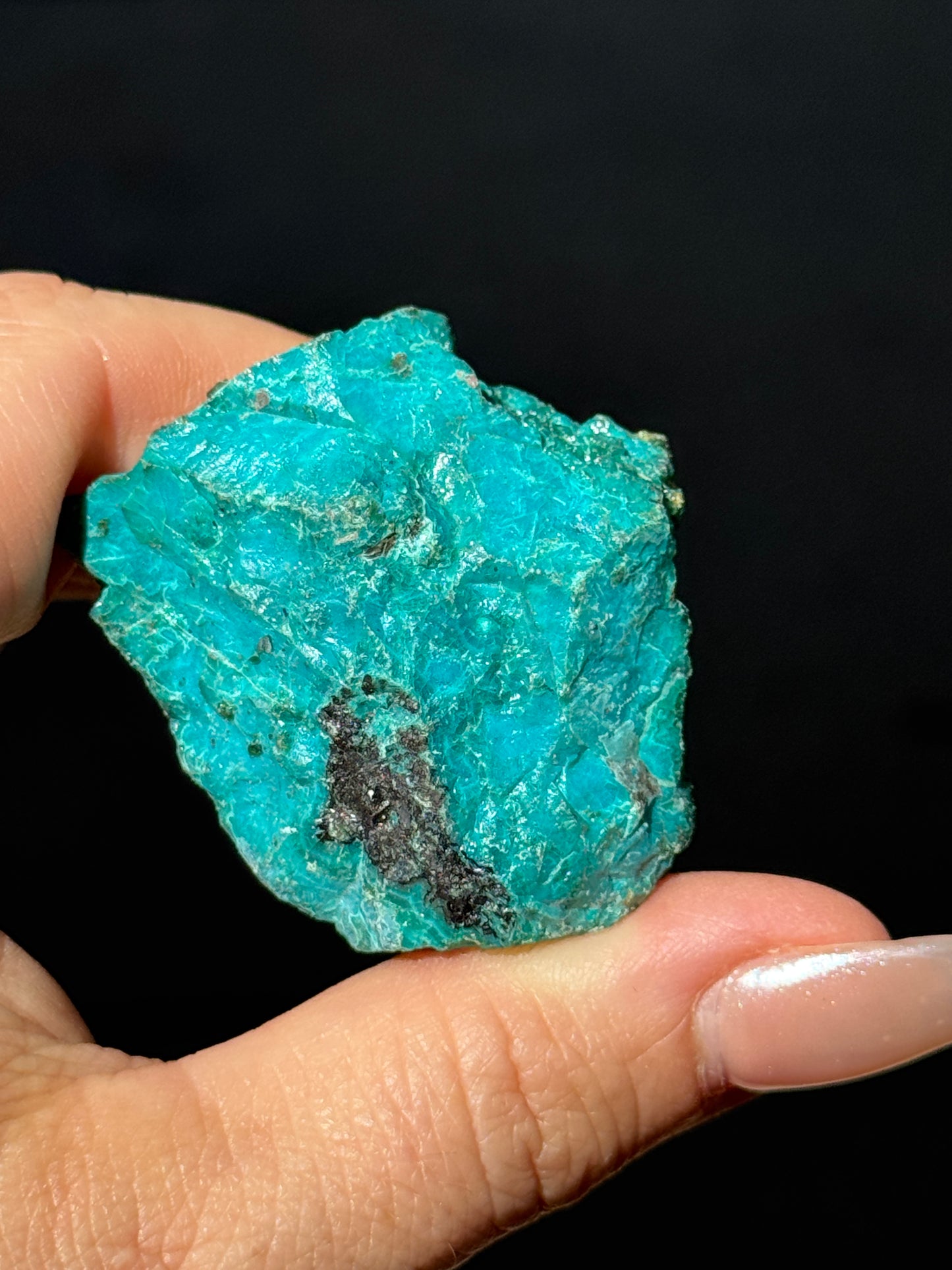 Raw Chrysocolla, Ray Mine, Pinal County, Arizona
