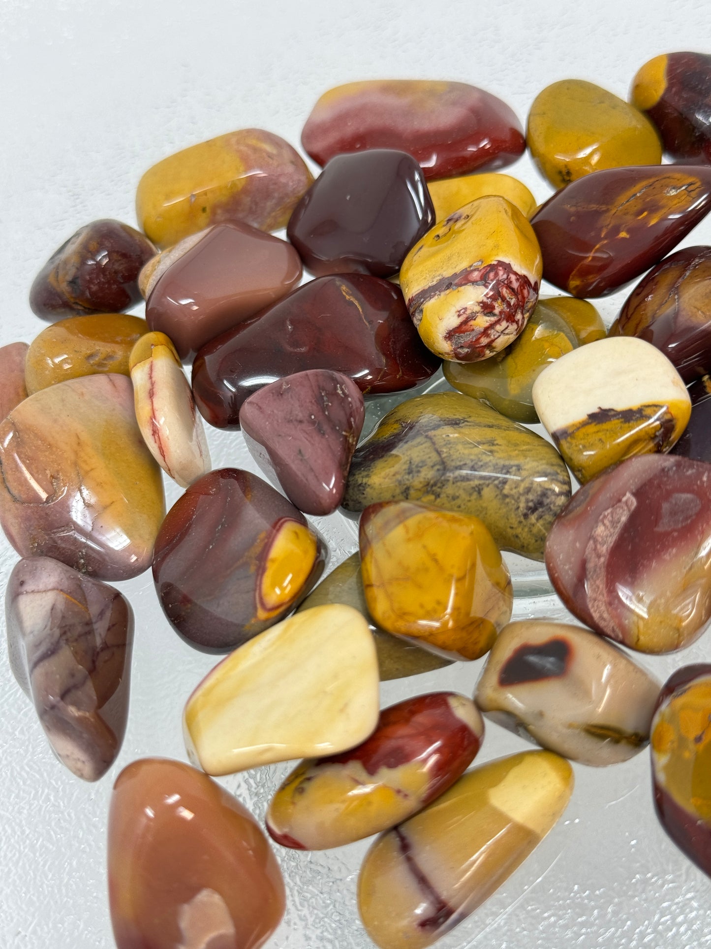 One Mookaite Jasper Tumbled Stone