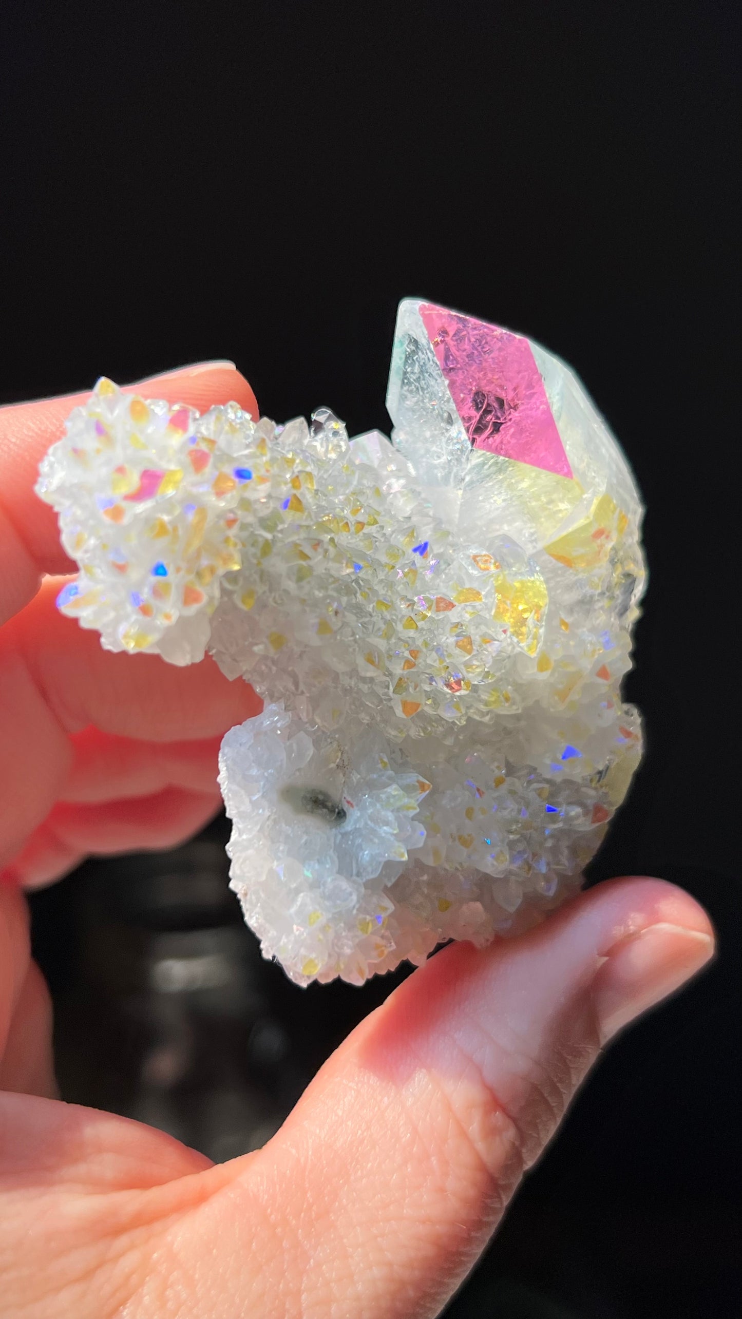 Angel Aura Apophyllite Stalactite