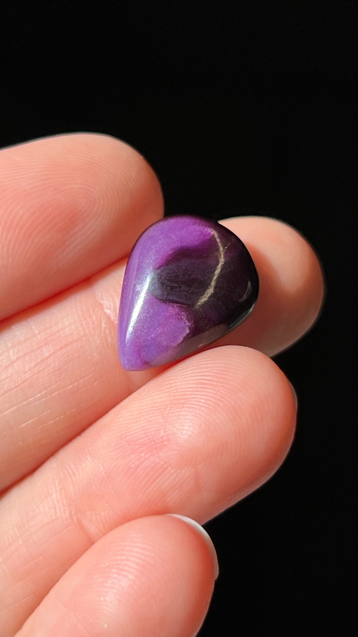 Sugilite 8.3ct Cabochon, Wessels Mine, South Africa