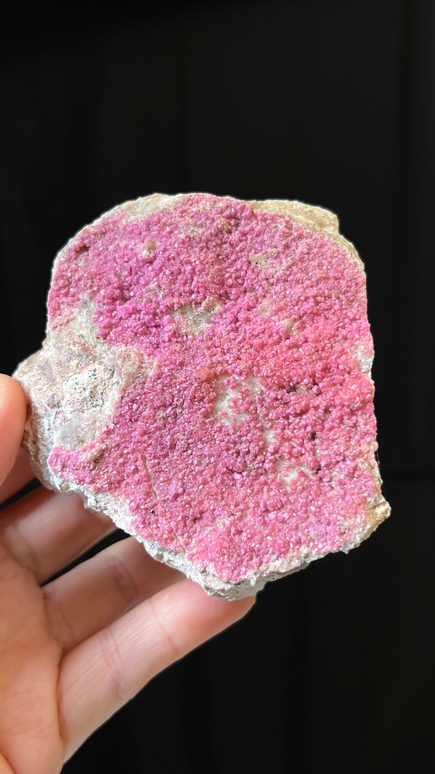 Pink Cobalt Calcite Geode