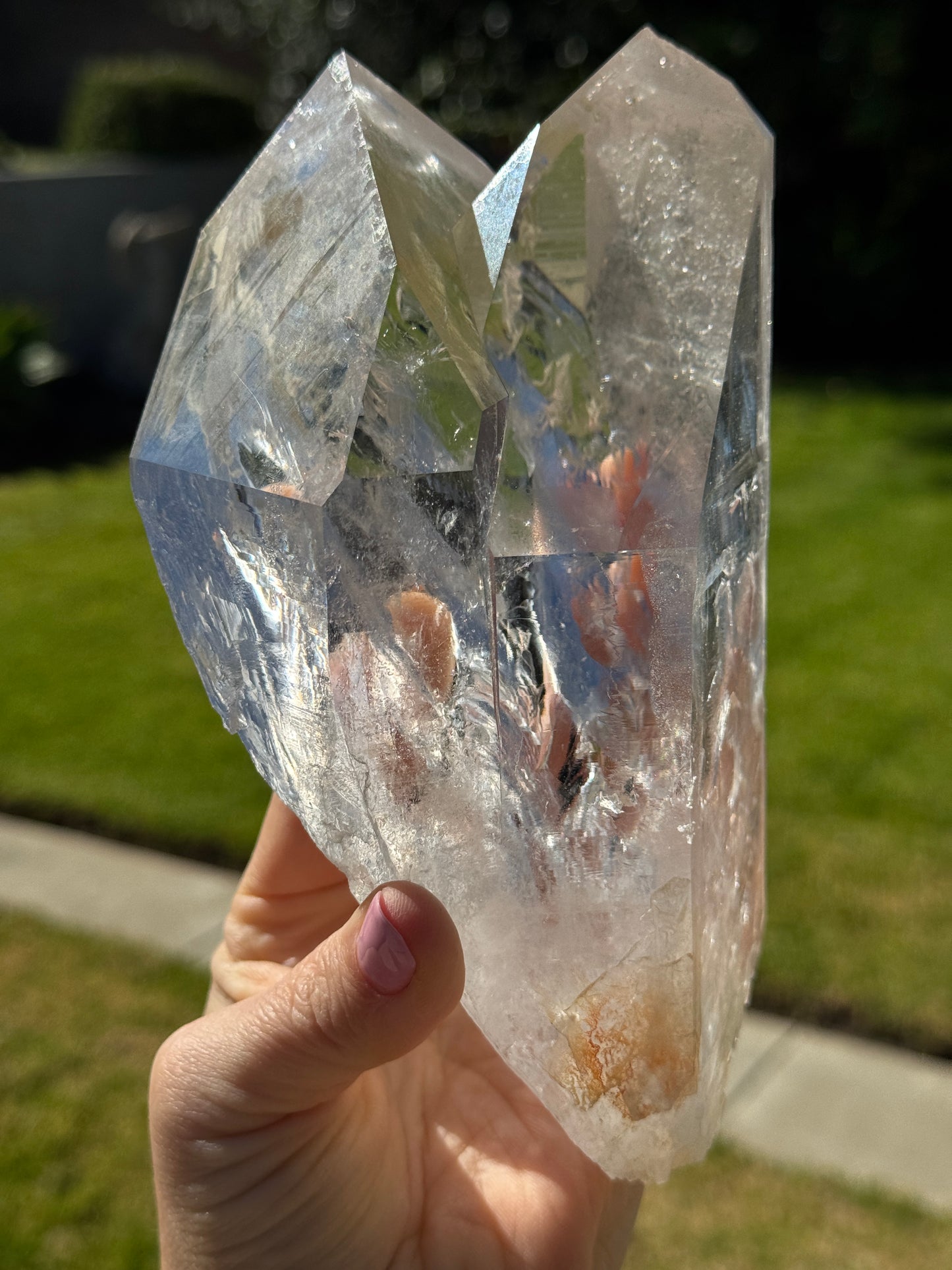 Large Tantric Twin Lemurian Quartz