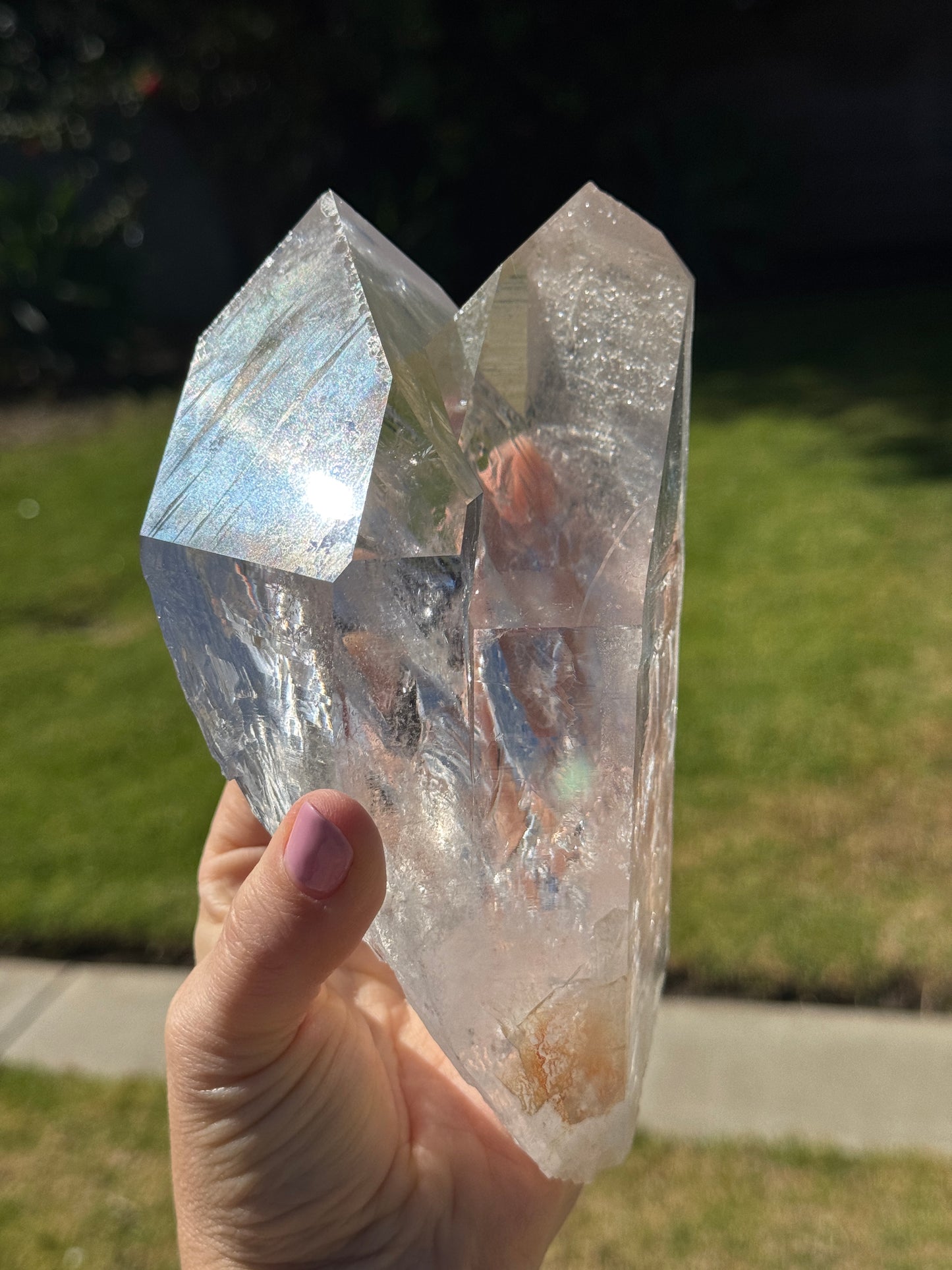 Large Tantric Twin Lemurian Quartz