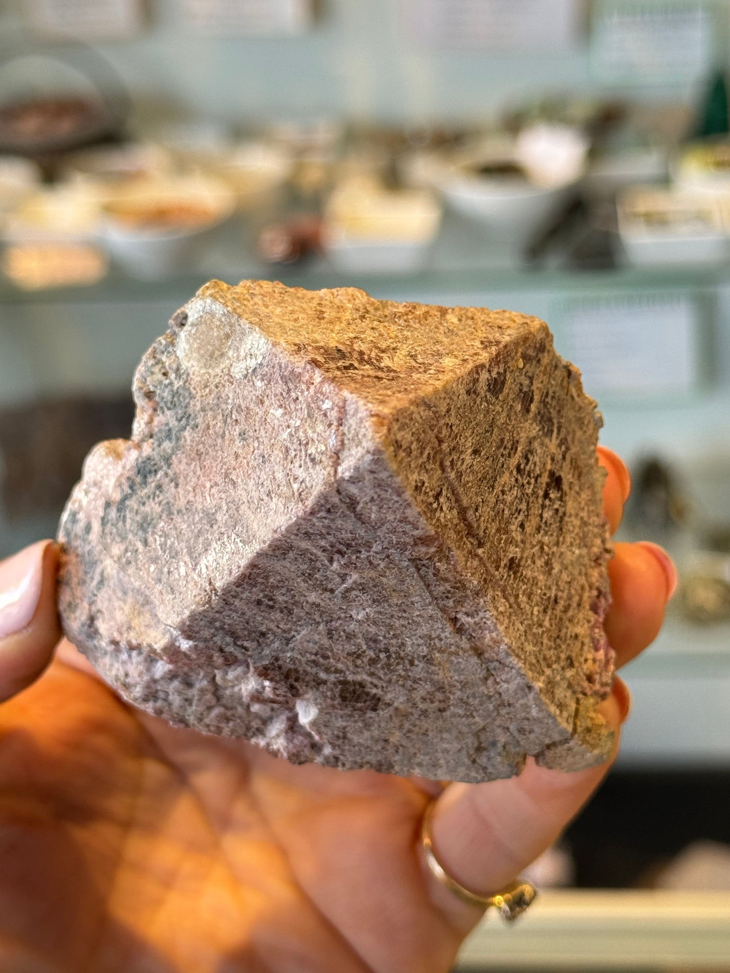Pink Octahedral Spinel Crystal