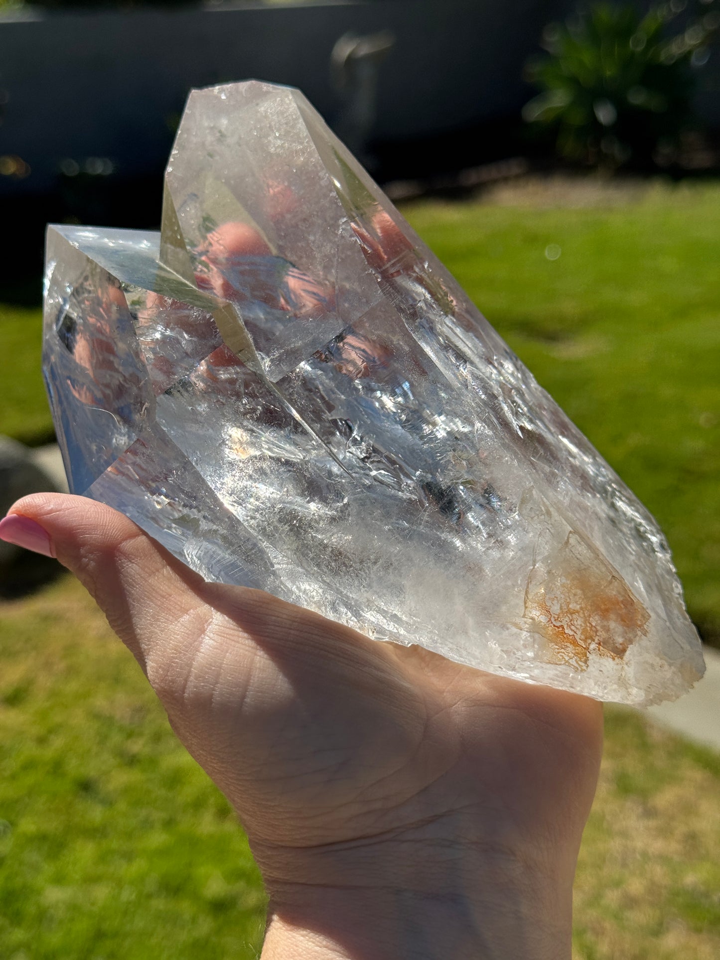 Large Tantric Twin Lemurian Quartz