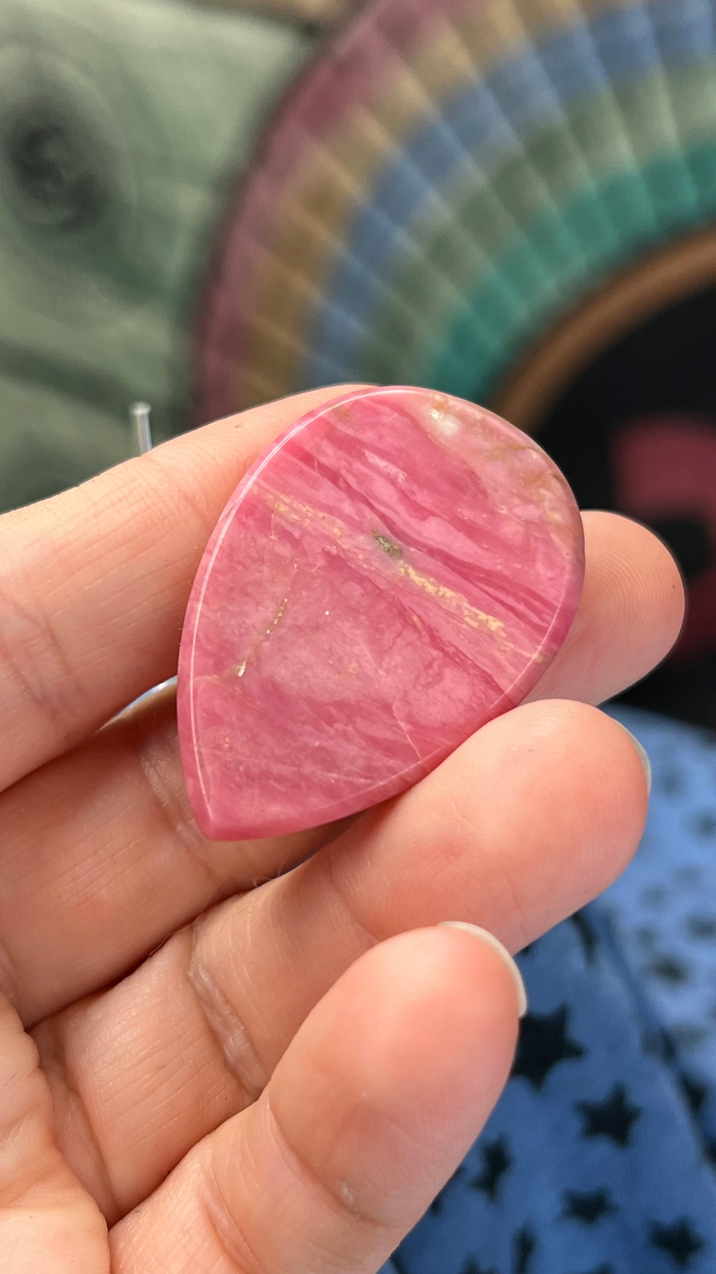 Rhodonite Custom Gem, 8g