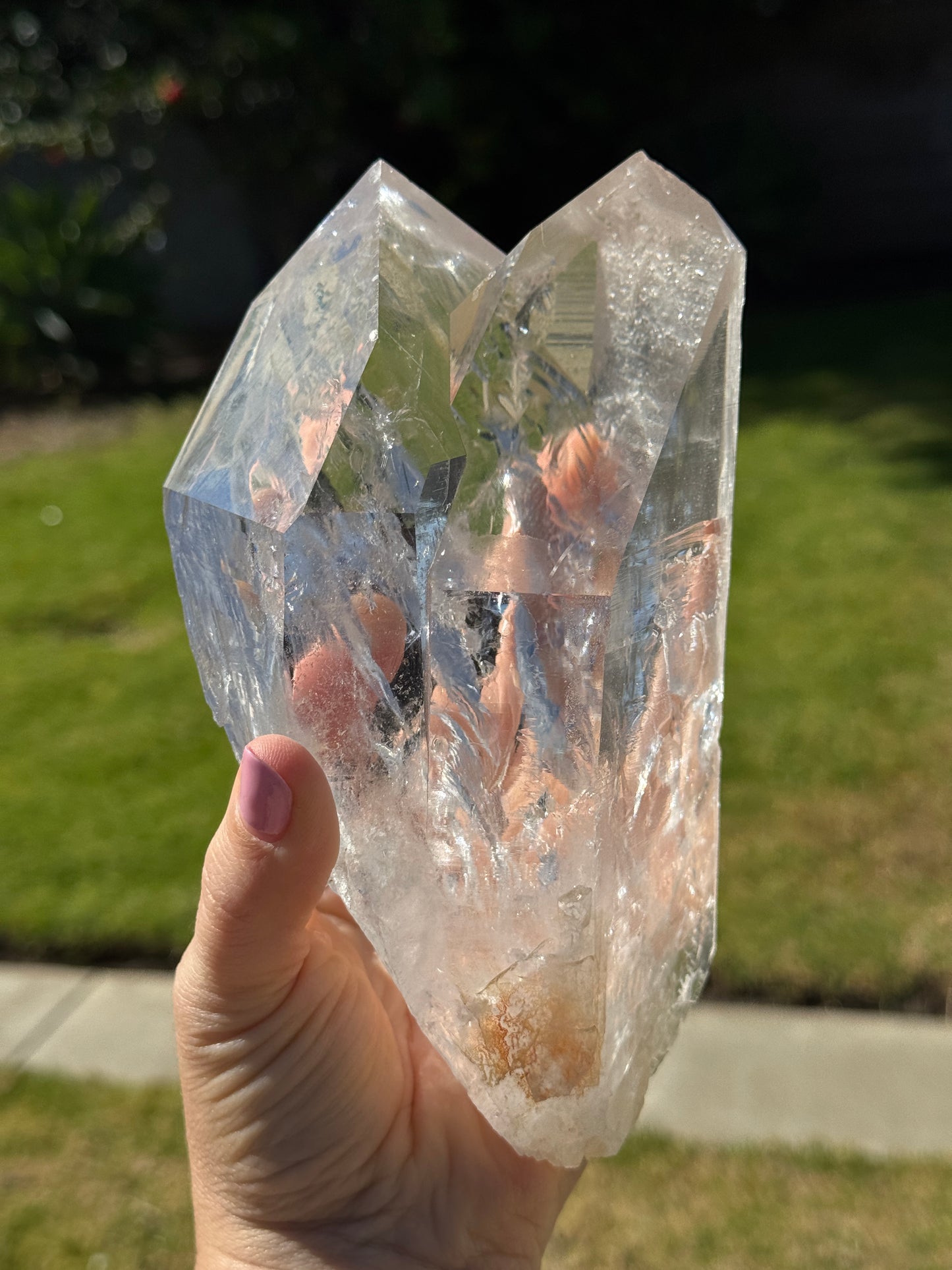 Large Tantric Twin Lemurian Quartz