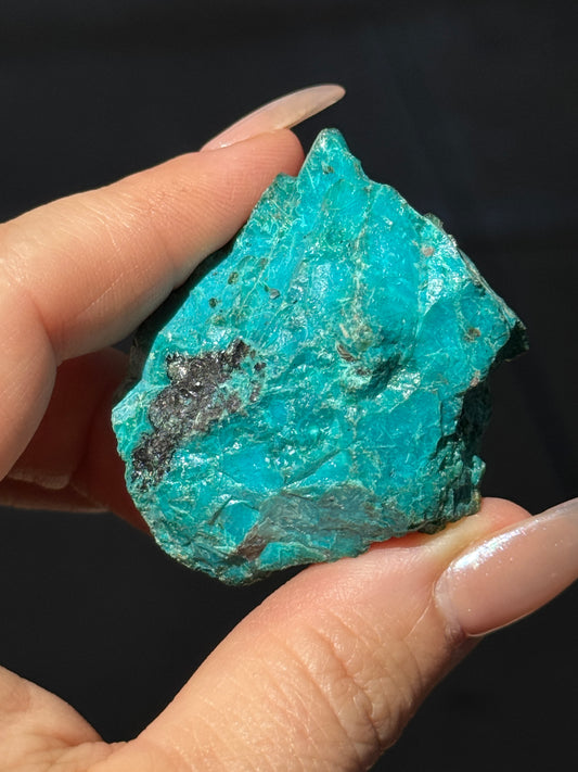 Raw Chrysocolla, Ray Mine, Pinal County, Arizona
