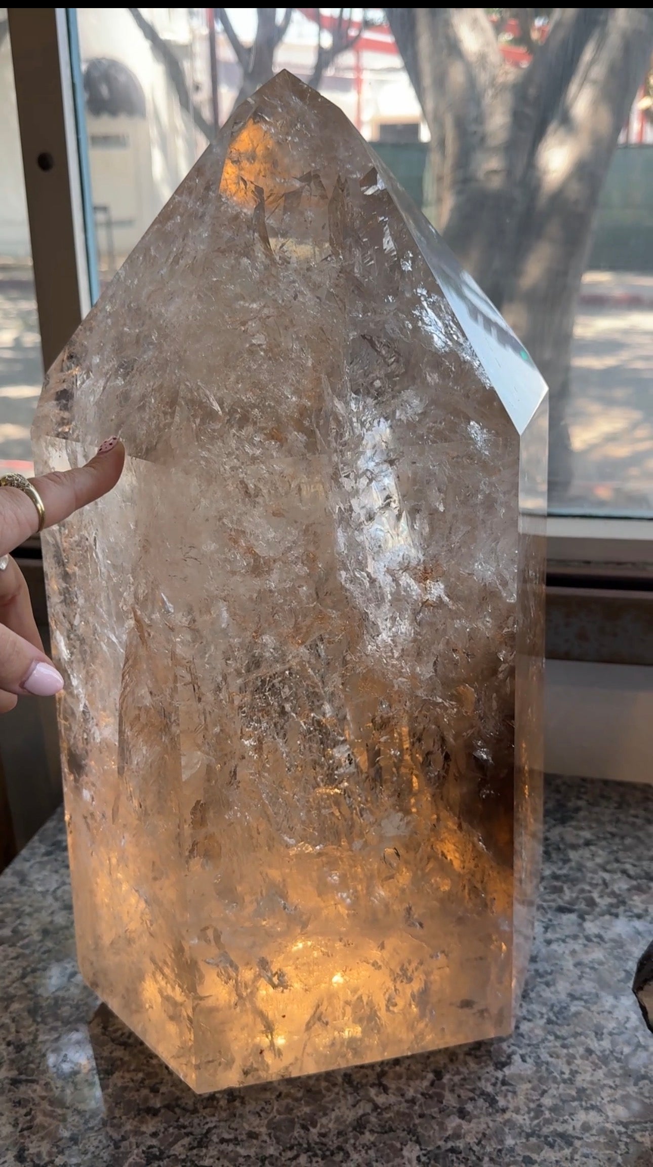 Large Smoky Quartz Home Decor
