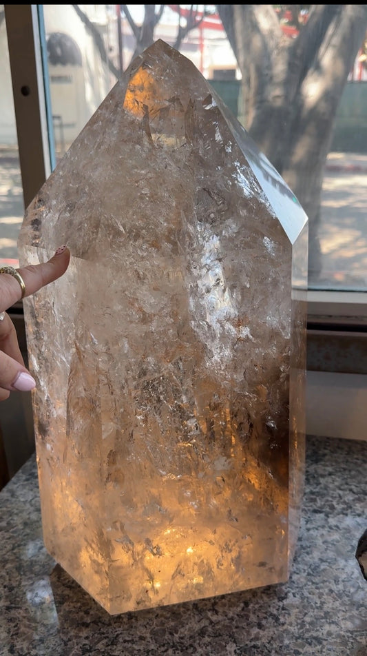 Large Smoky Quartz Home Decor