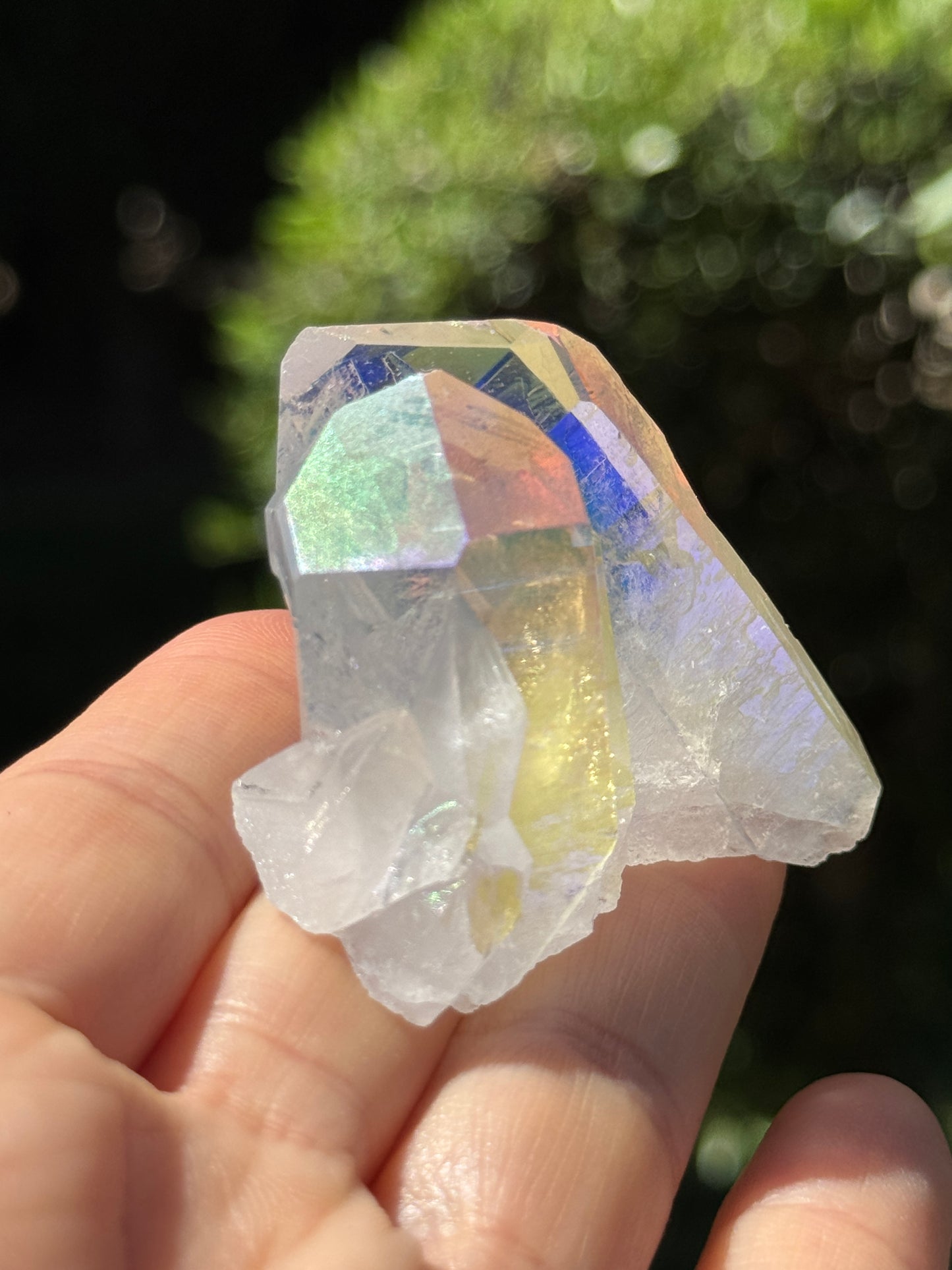 Angel Aura Quartz Cluster