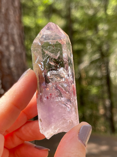 Amethyst Enhydro Crystal, Brandberg, Namibia