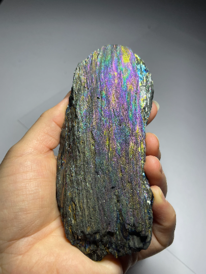 Rare Rainbow Hematite, Iridescent Minerals