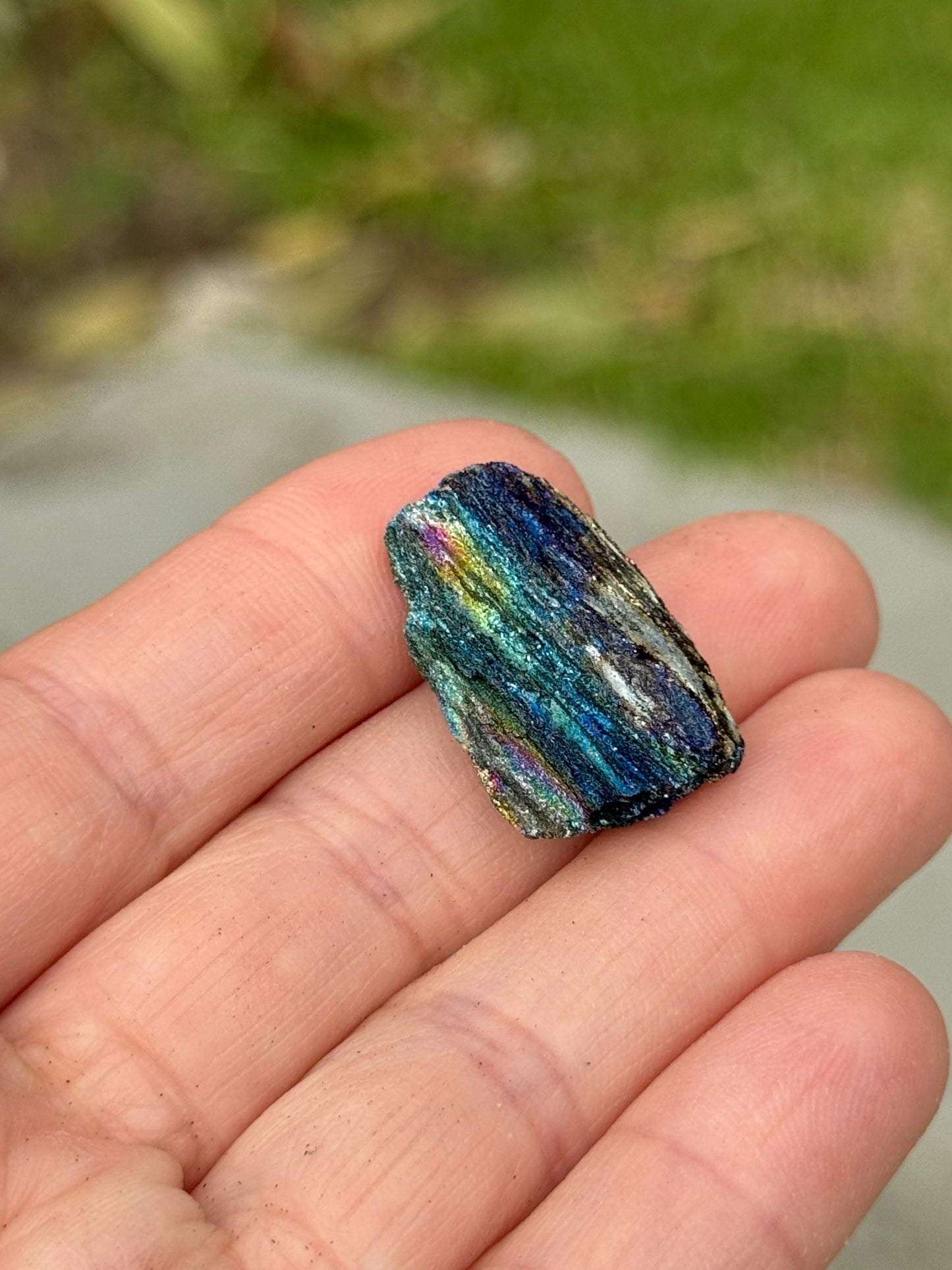 Rare Rainbow Hematite, Natural Iridescent Minerals, Brazil