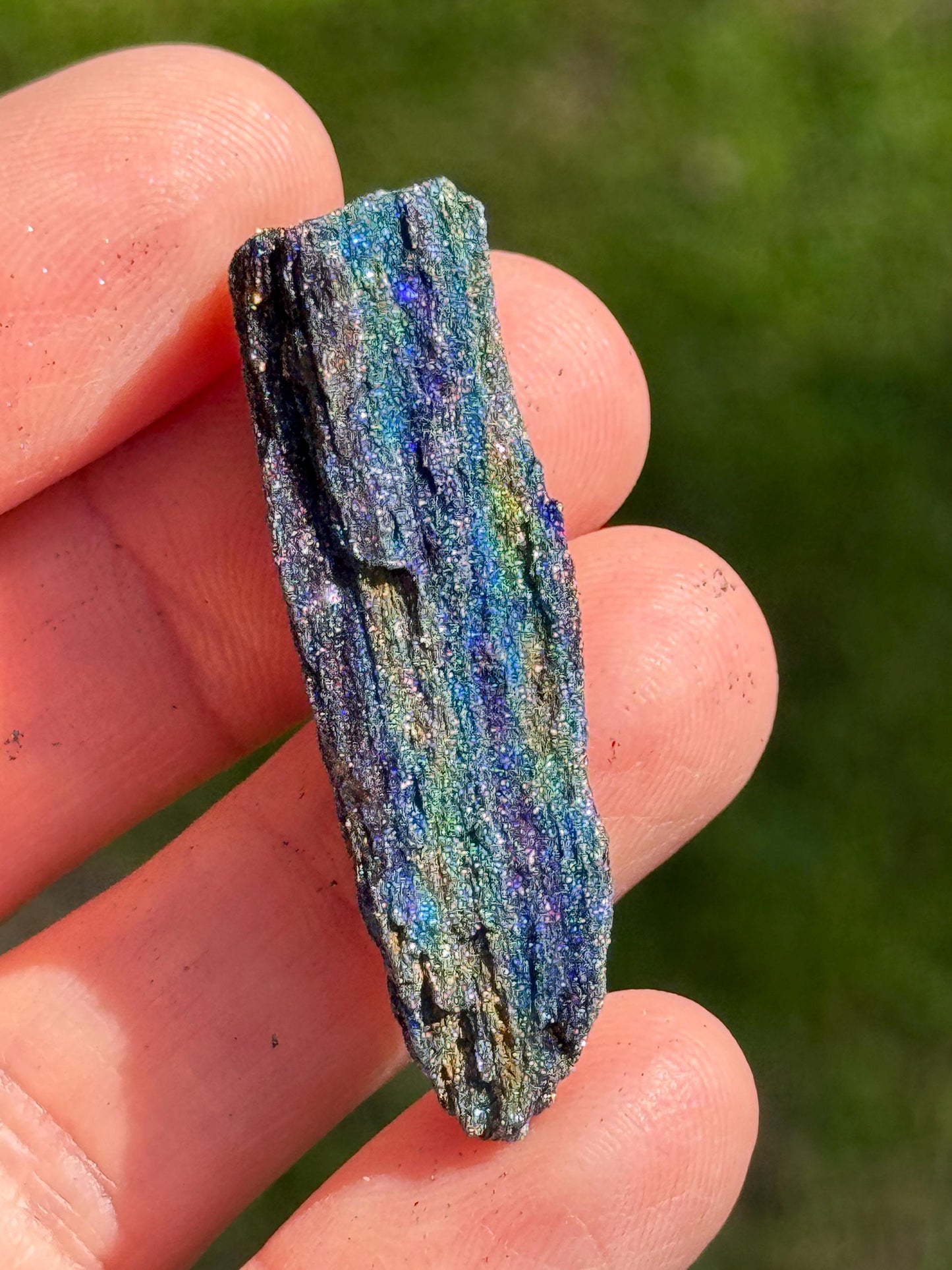 Rare Rainbow Hematite, Natural Iridescent Minerals, Brazil