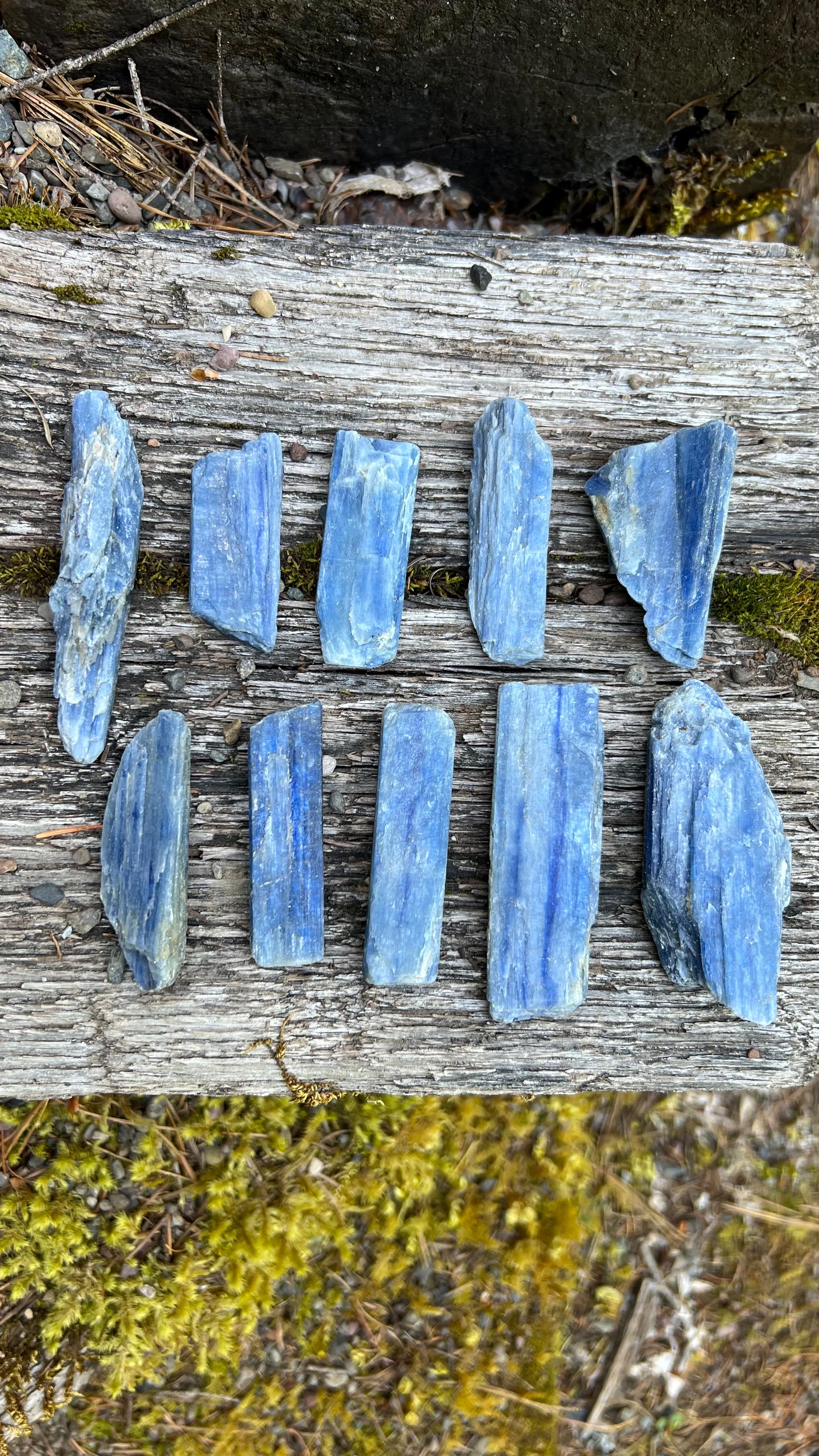 One Kyanite, Raw Natural Blade