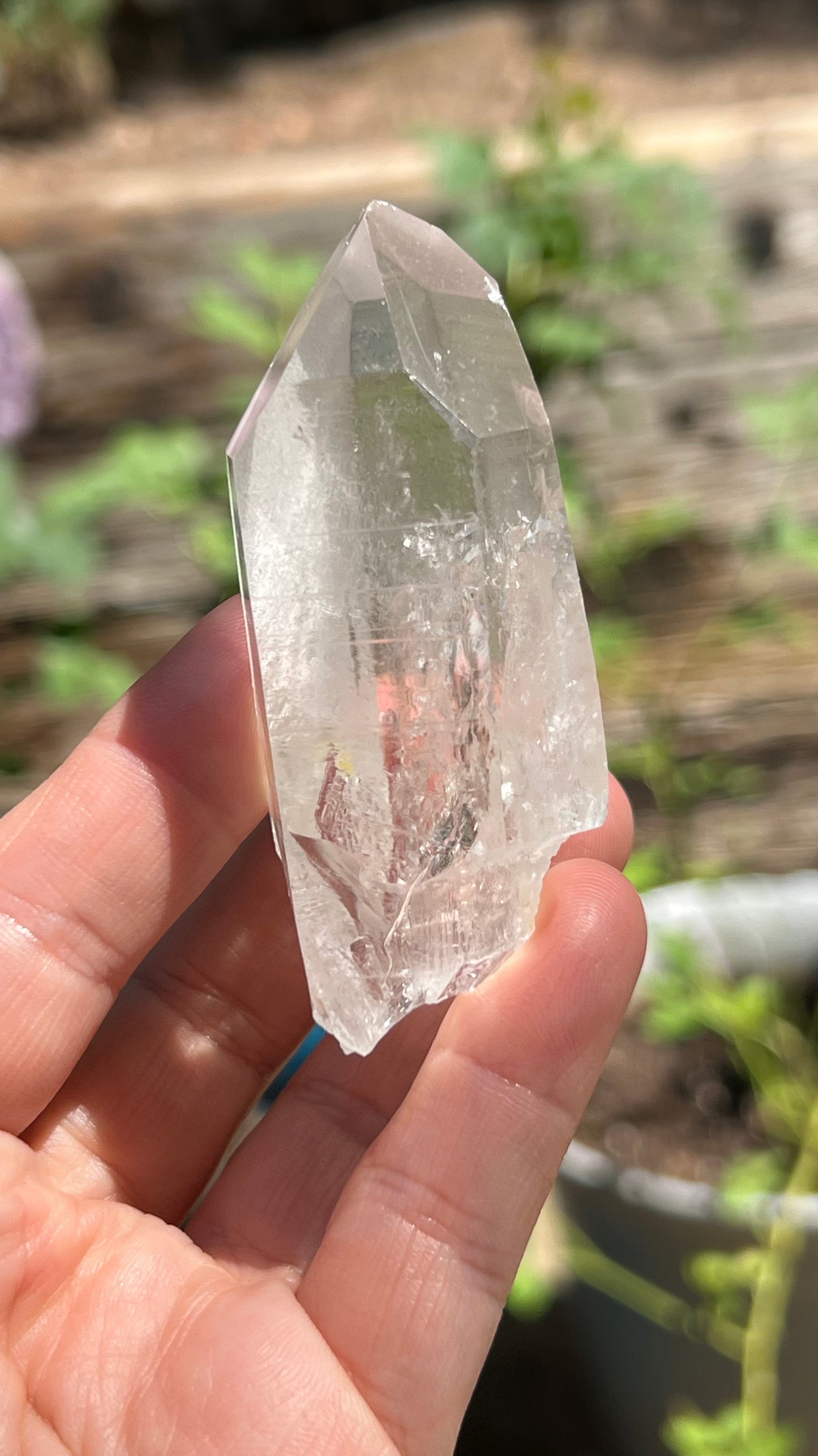 Recordkeeper Lemurian 7-3-7 Quartz, Colombia