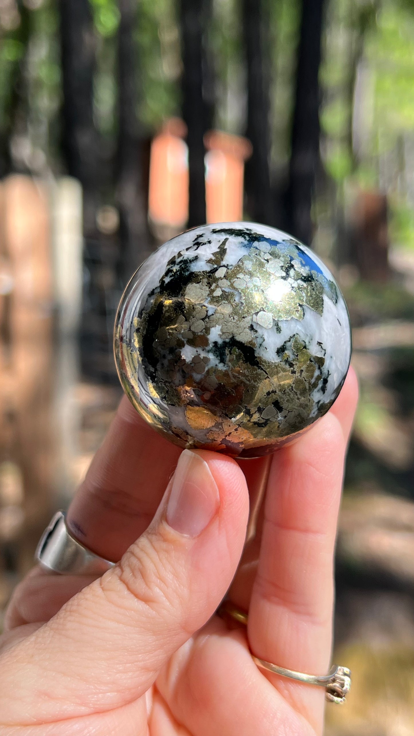 Chalcopyrite Sphere, Peru