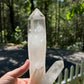 Clear Standing Lemurian Quartz, Brazil