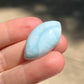 Larimar Cabochon, 8g Dominican Republic, AAA High Quality