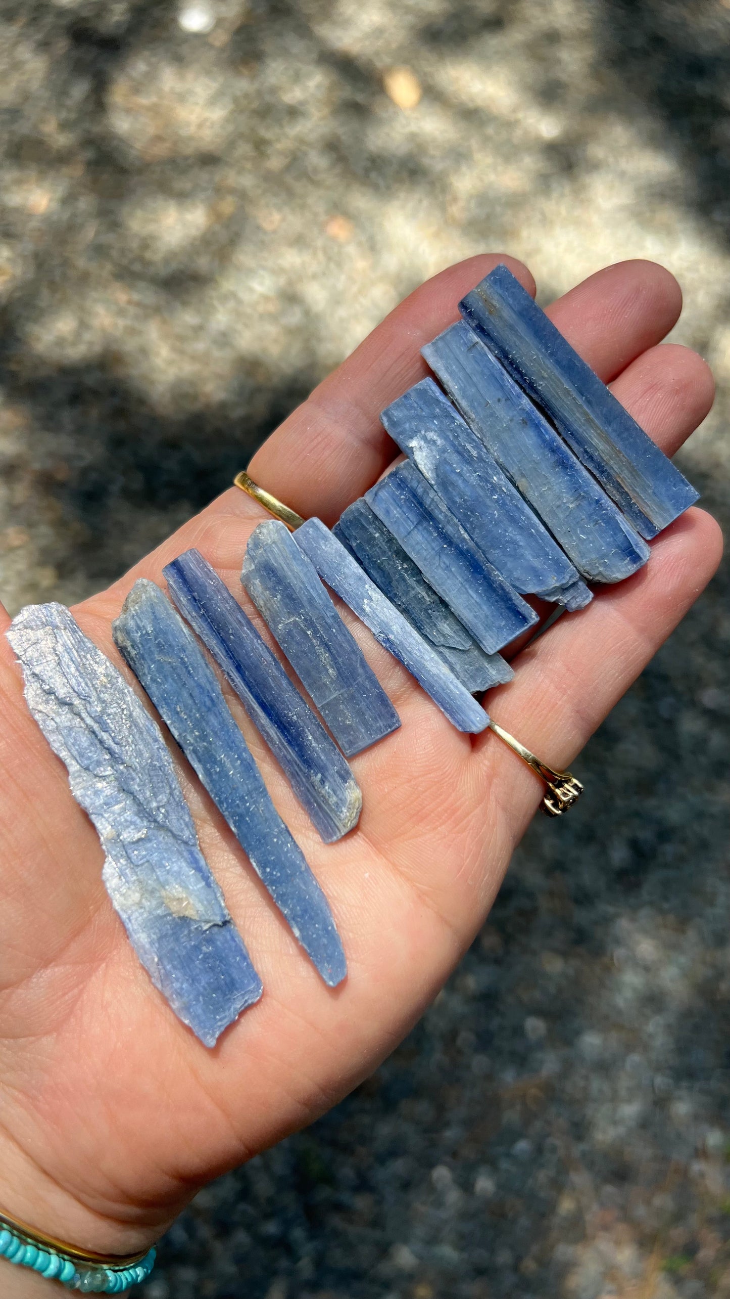 One Kyanite, Raw Natural Blade