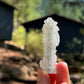 Apophyllite Crystals over Stalactite, India