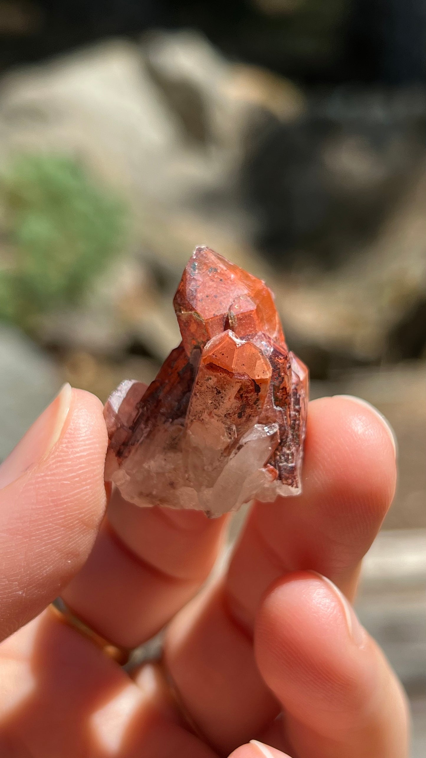 Orange River Quartz Crystal, Namibia