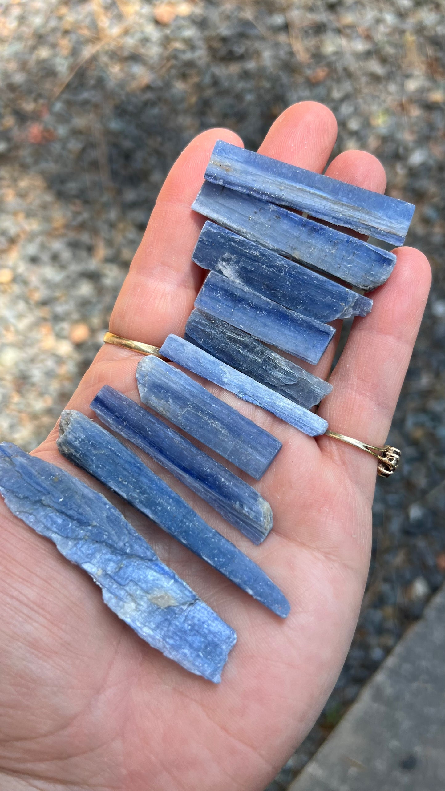 One Kyanite, Raw Natural Blade