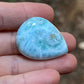 Larimar Cabochon, 14g Dominican Republic, AAA High Quality