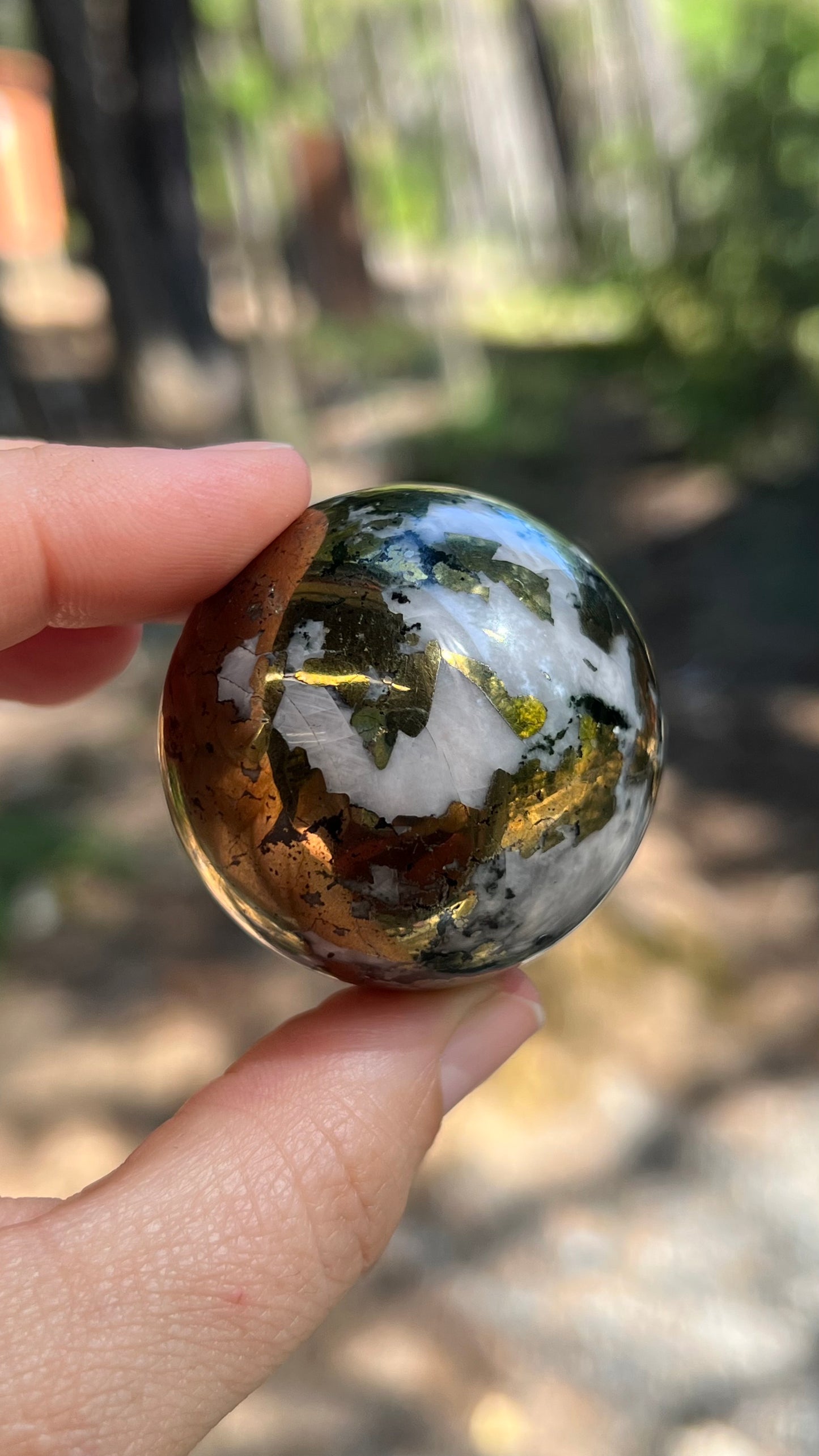 Chalcopyrite Sphere, Peru