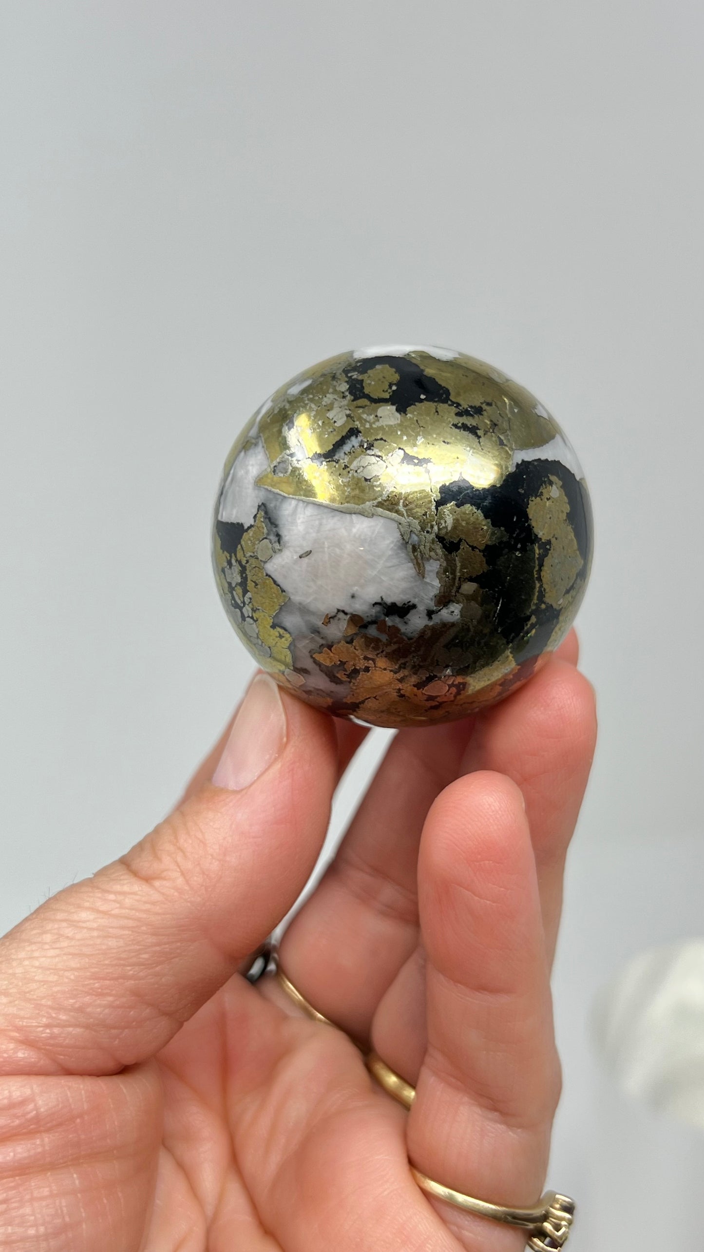 Chalcopyrite Sphere, Peru