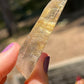 Gold Rutile in Quartz, Brazil