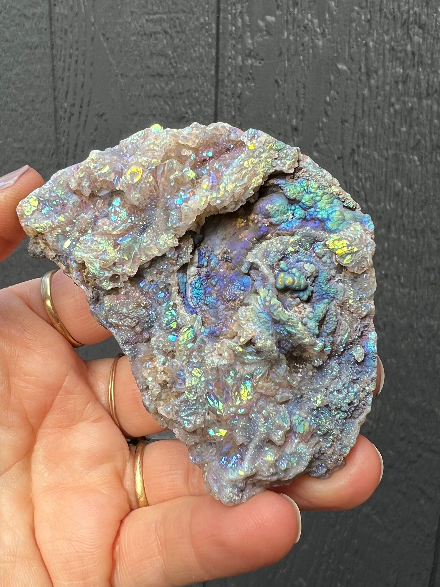 Angel Aura Botryoidal Chalcedony