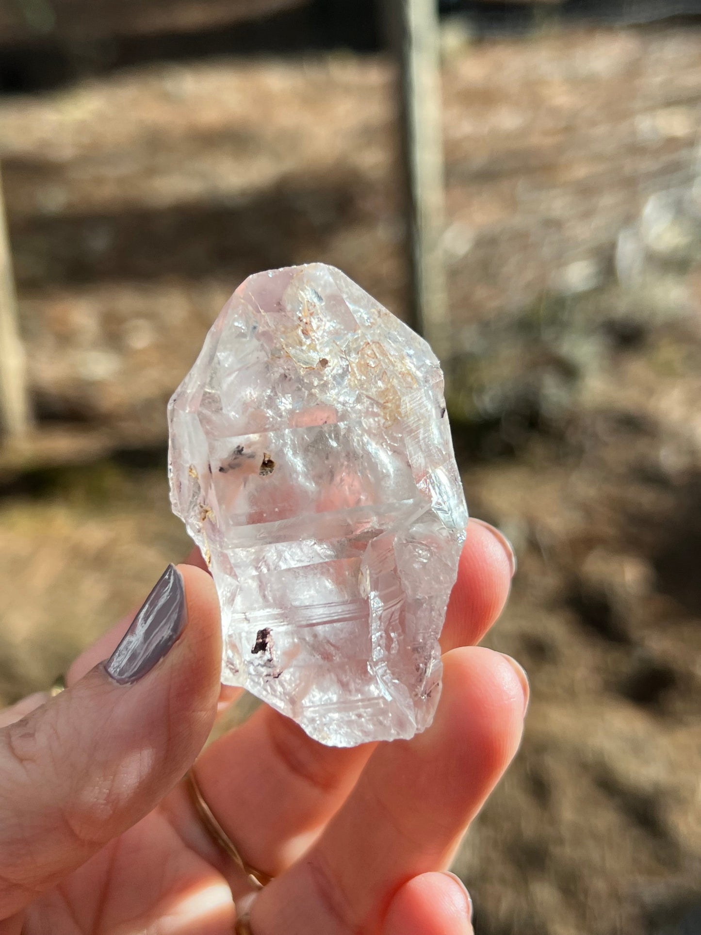 Elestial Amethyst Crystal